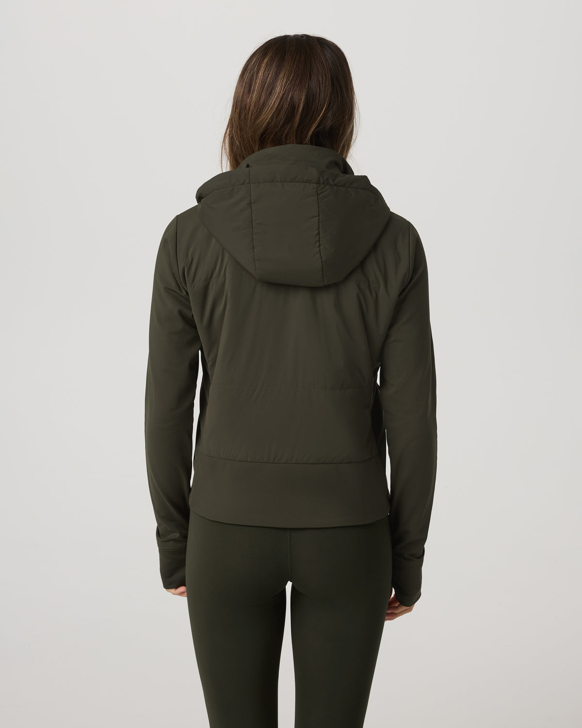 Women Vuori Chilled Out Full Zip Women's Olive Training Jacket