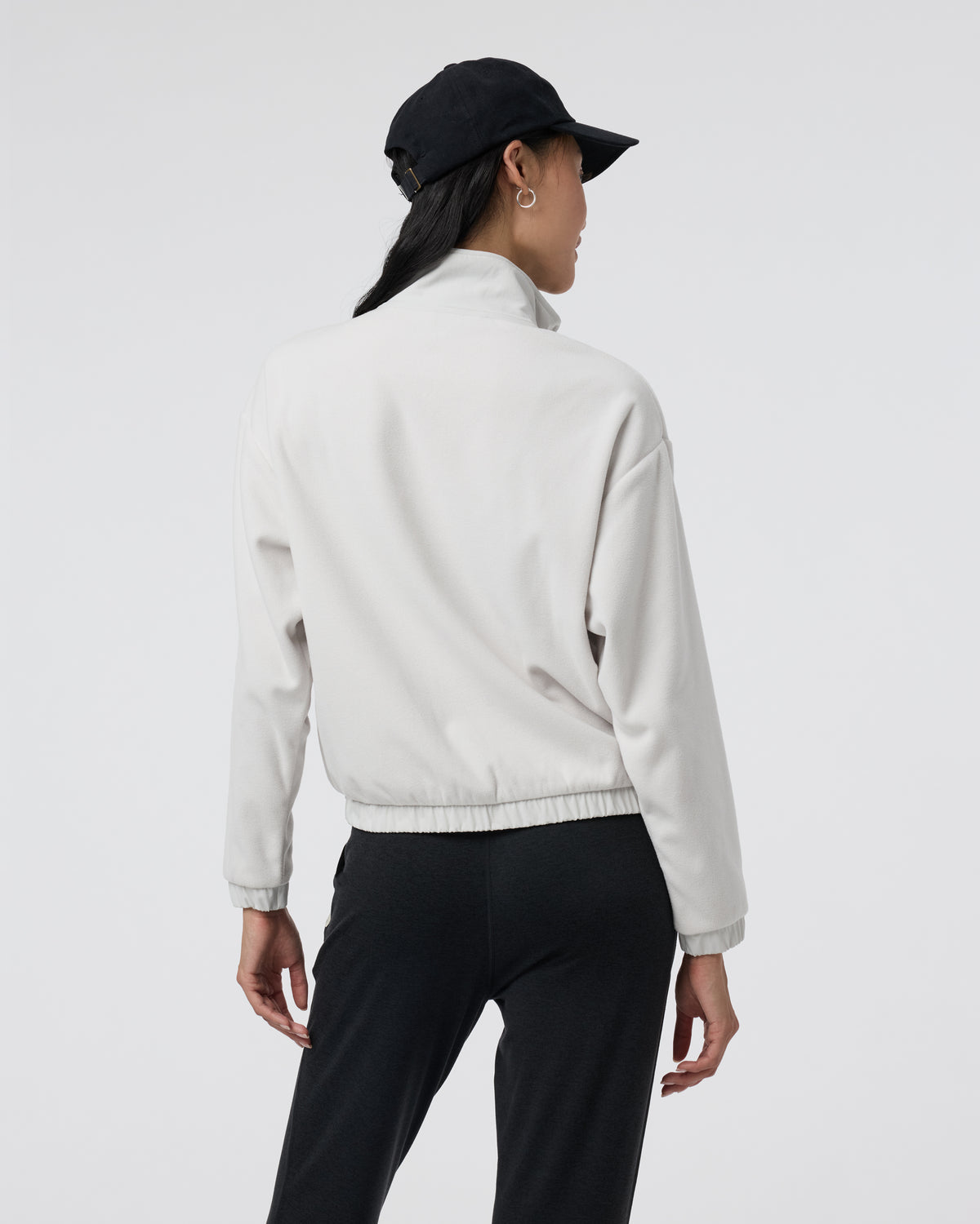 Women Vuori Women's Aspen Half Zip Salt Fleece Pullover