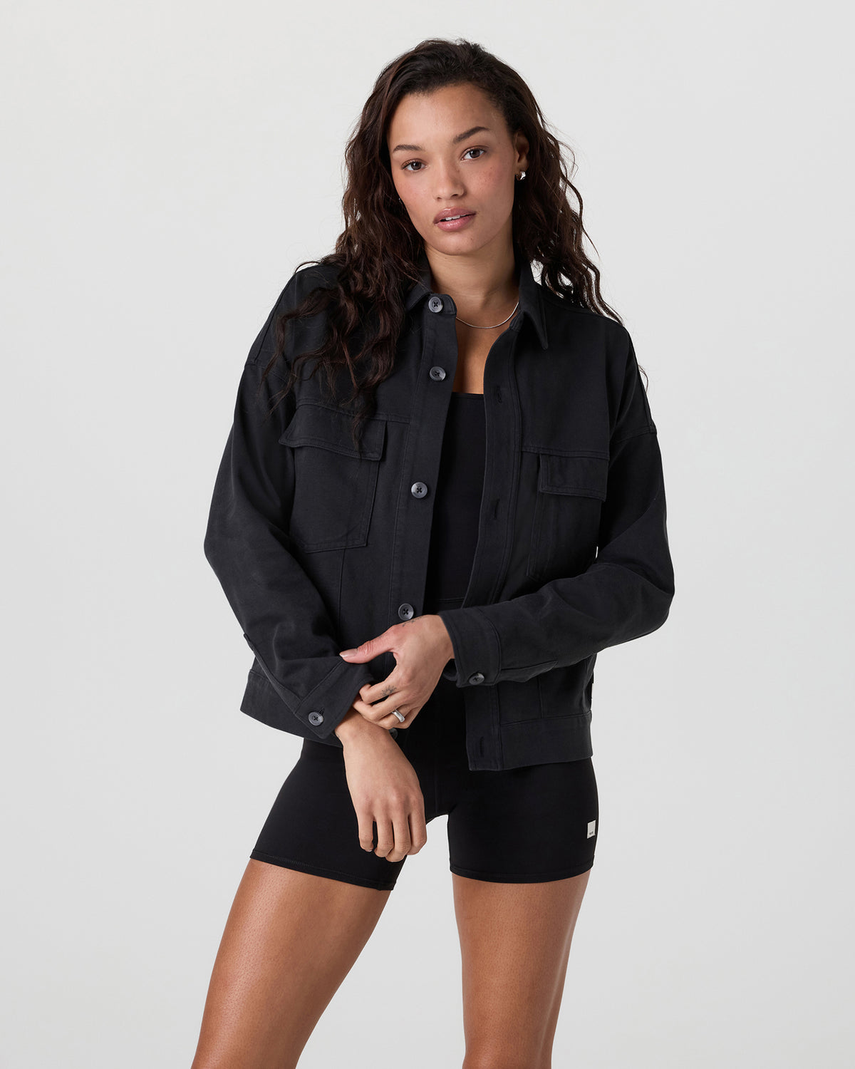 Women Vuori Mackenzie Jacket Washed Black