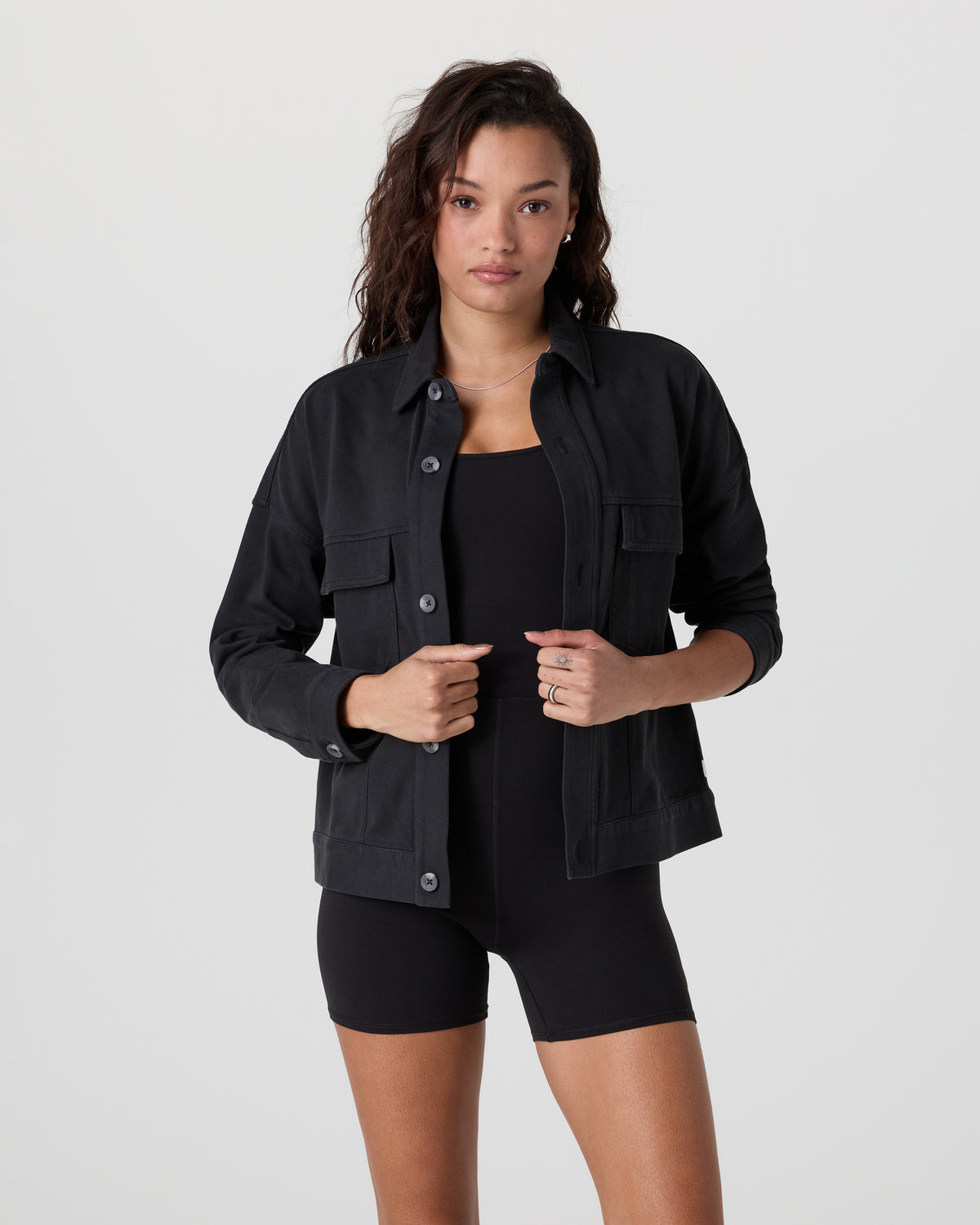 Women Vuori Mackenzie Jacket Washed Black
