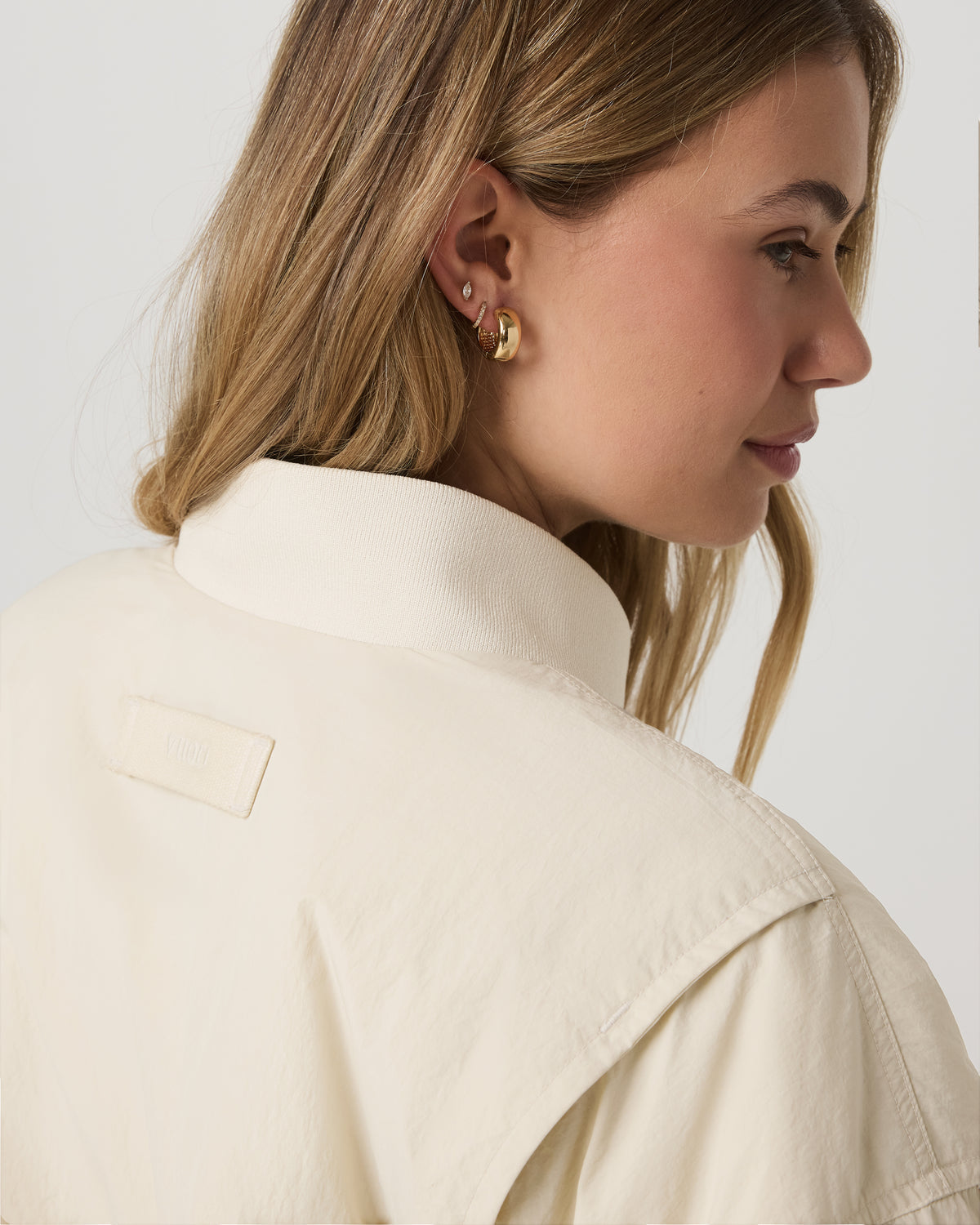 Women|New Vuori Lund Insulated Jacket Women's Bone Oversized Jacket