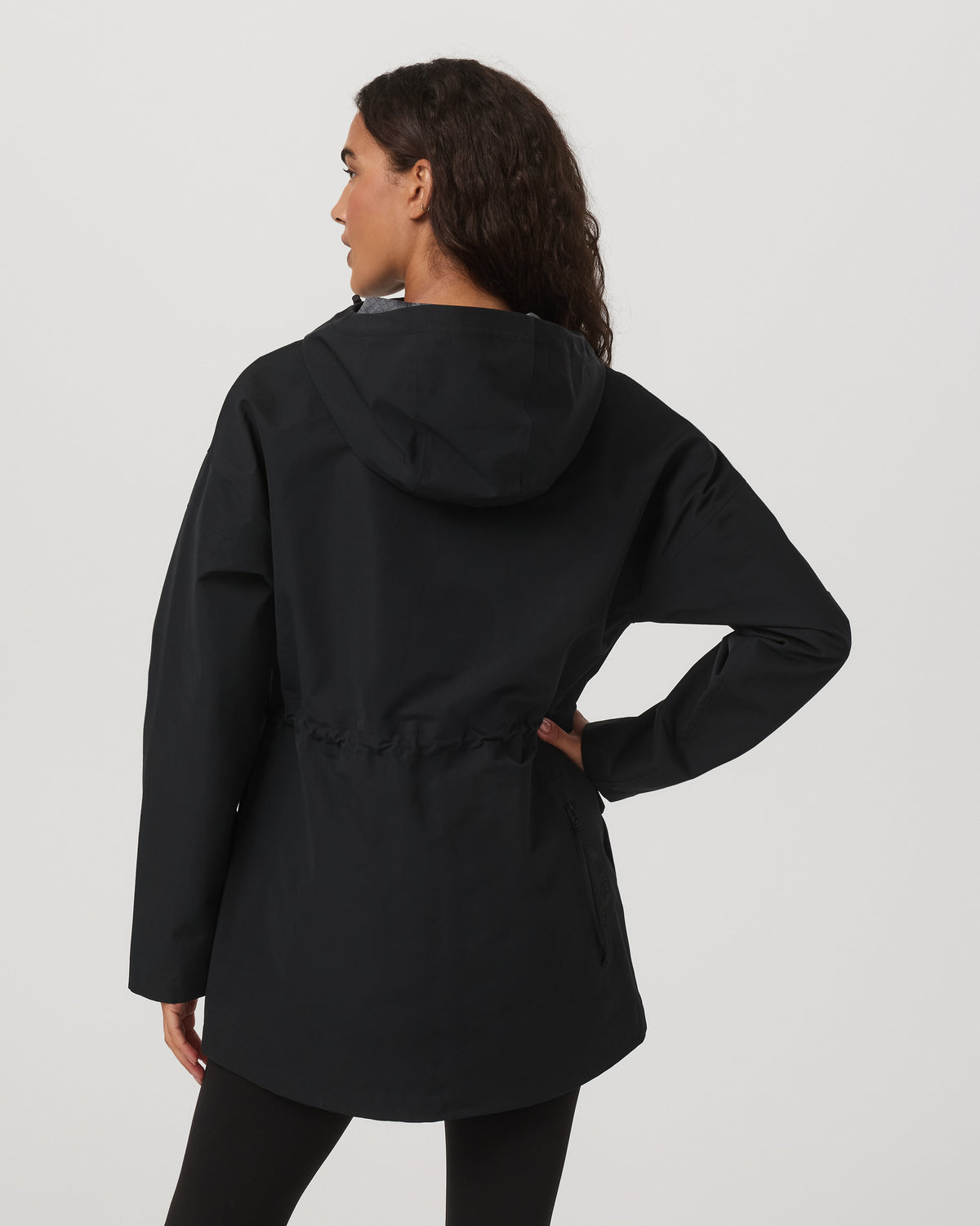 Women Vuori Pfeiffer Rain Jacket Black