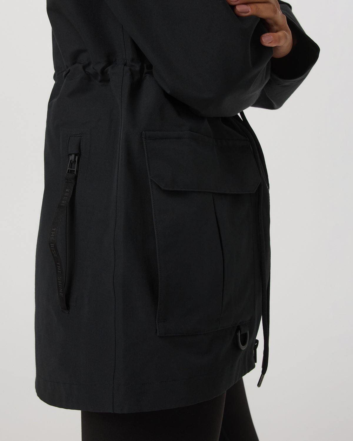 Women Vuori Pfeiffer Rain Jacket Black