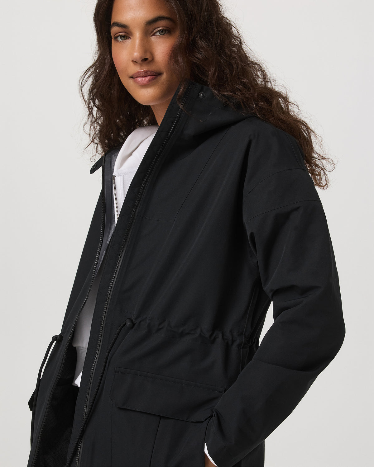 Women Vuori Pfeiffer Rain Jacket Black