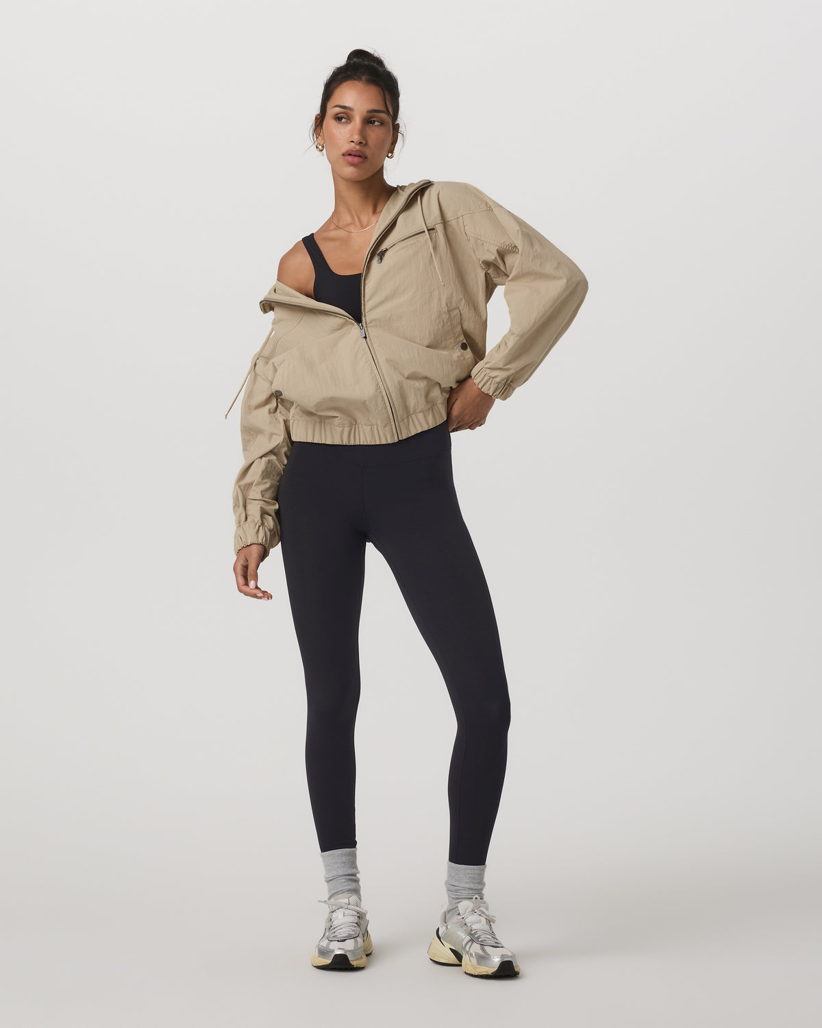 Women|New Vuori Ventana Jacket Women's Khaki Lifestyle Jacket