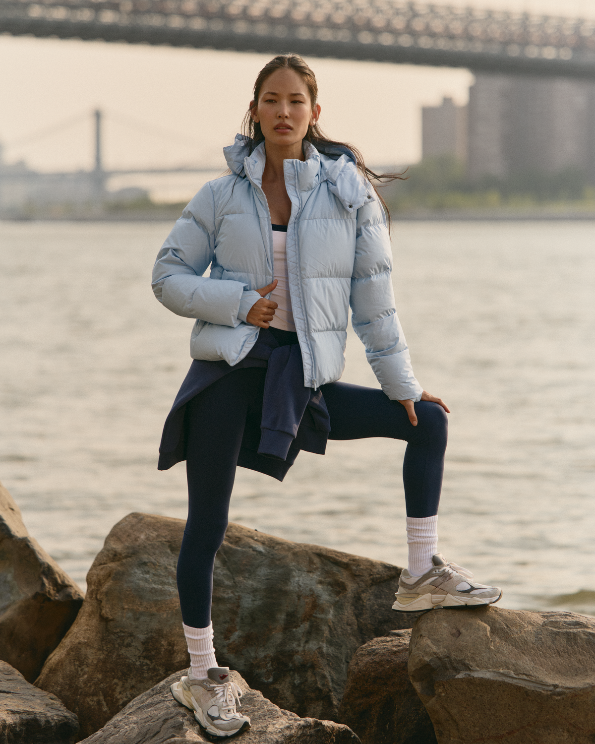 Women|New Vuori Alta Down Jacket Women's Crystal Blue Puffer Jacket