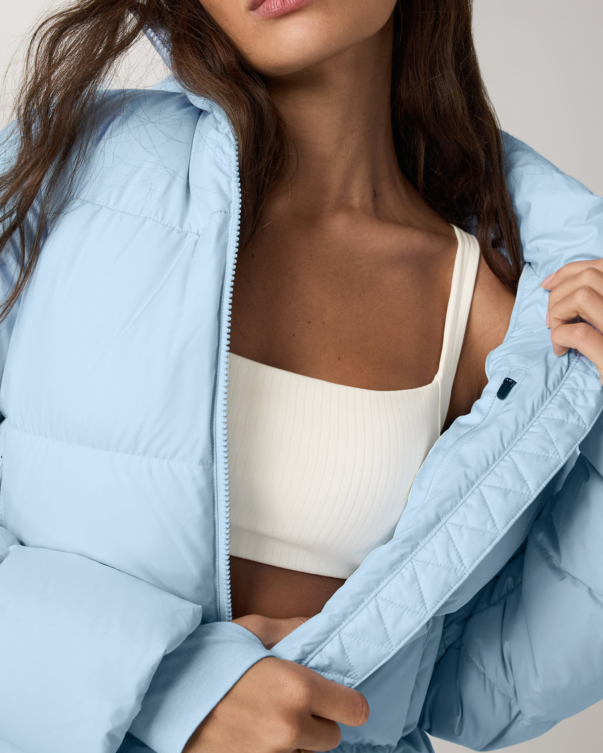 Women|New Vuori Alta Down Jacket Women's Crystal Blue Puffer Jacket
