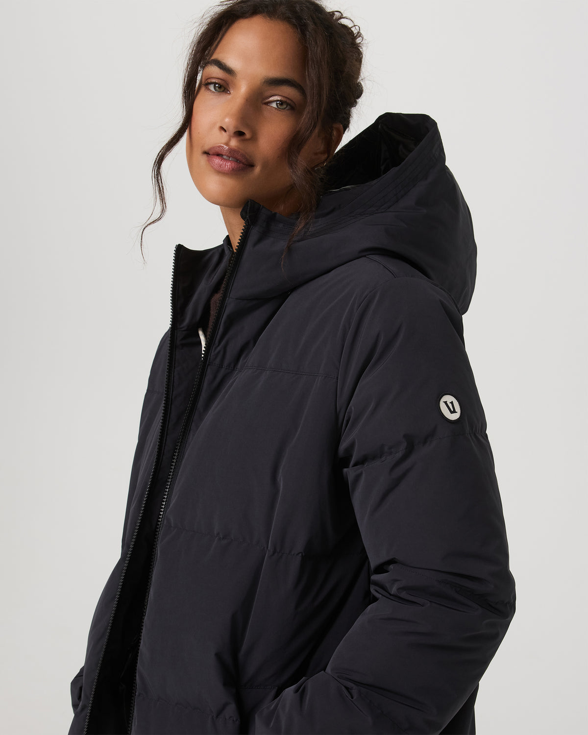 Women Vuori Mammoth Down Parka Women's Black Insulated Jacket