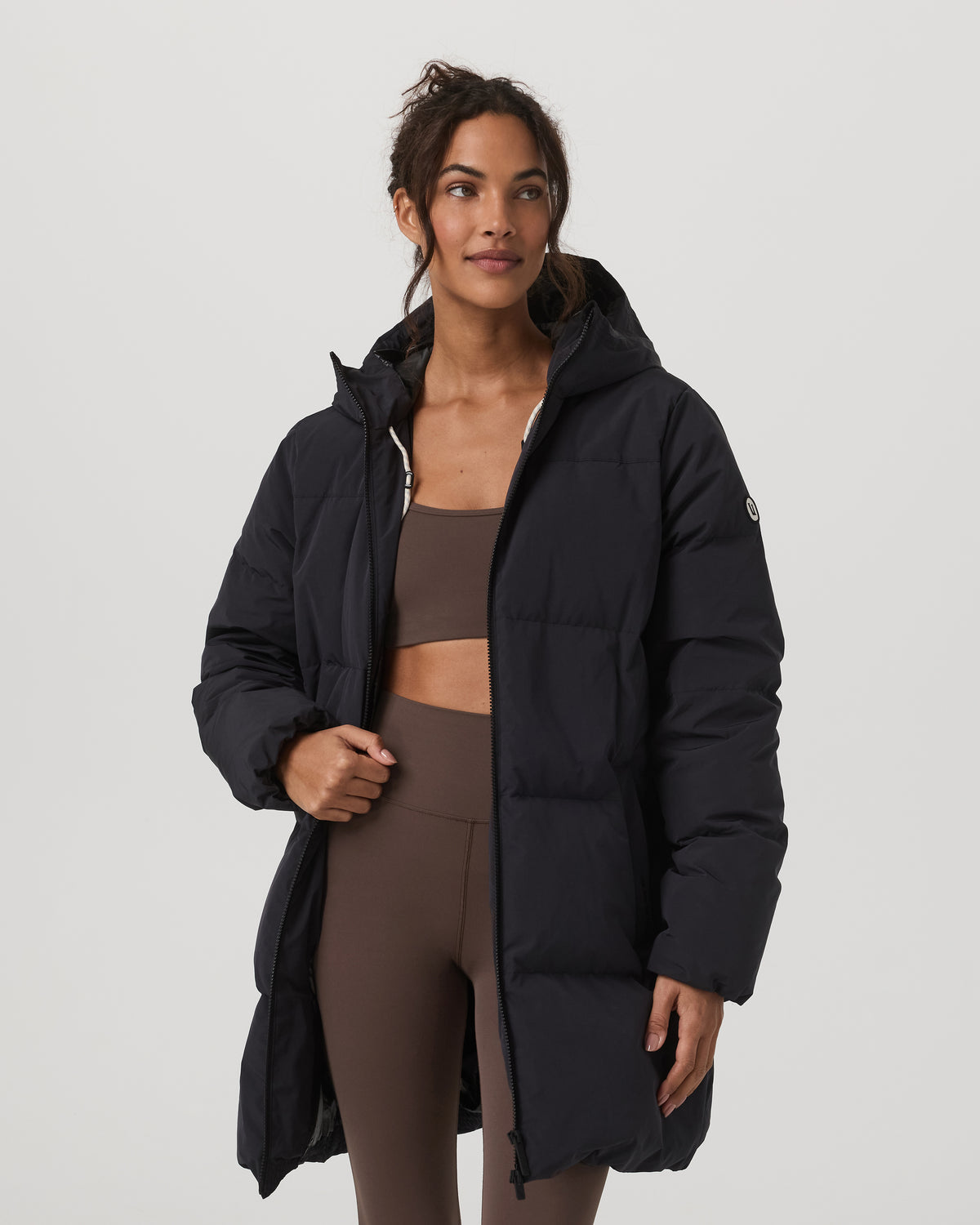 Women Vuori Mammoth Down Parka Women's Black Insulated Jacket
