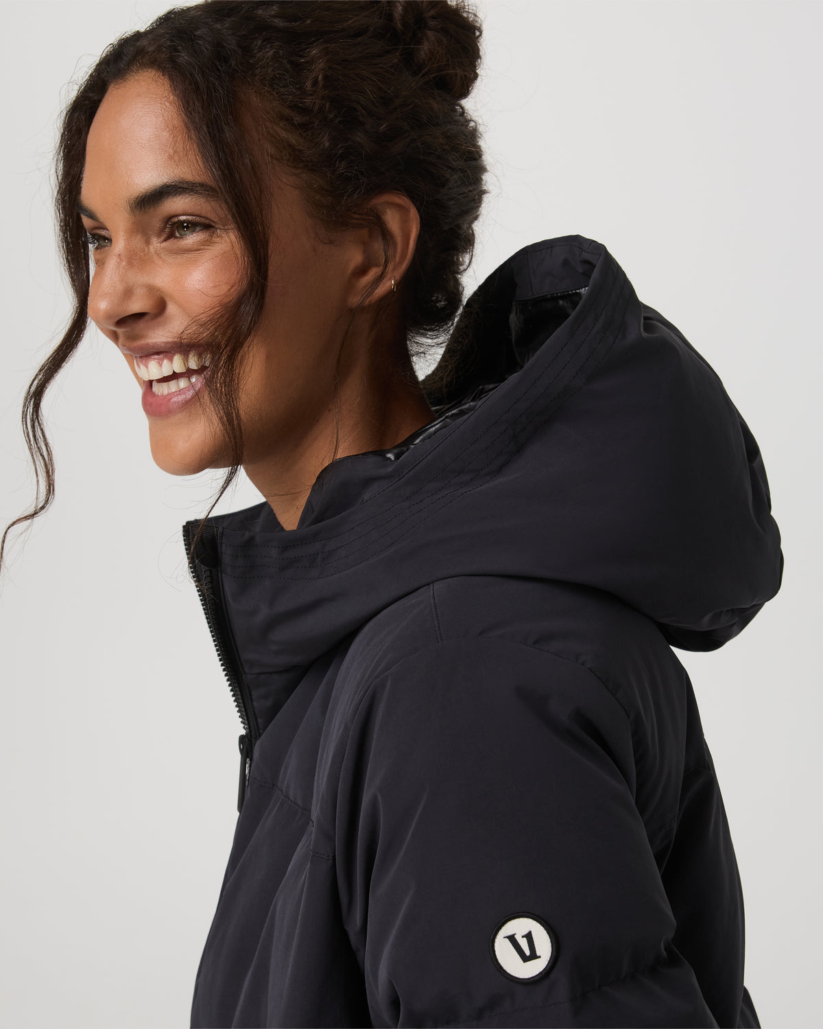 Women Vuori Mammoth Down Parka Women's Black Insulated Jacket