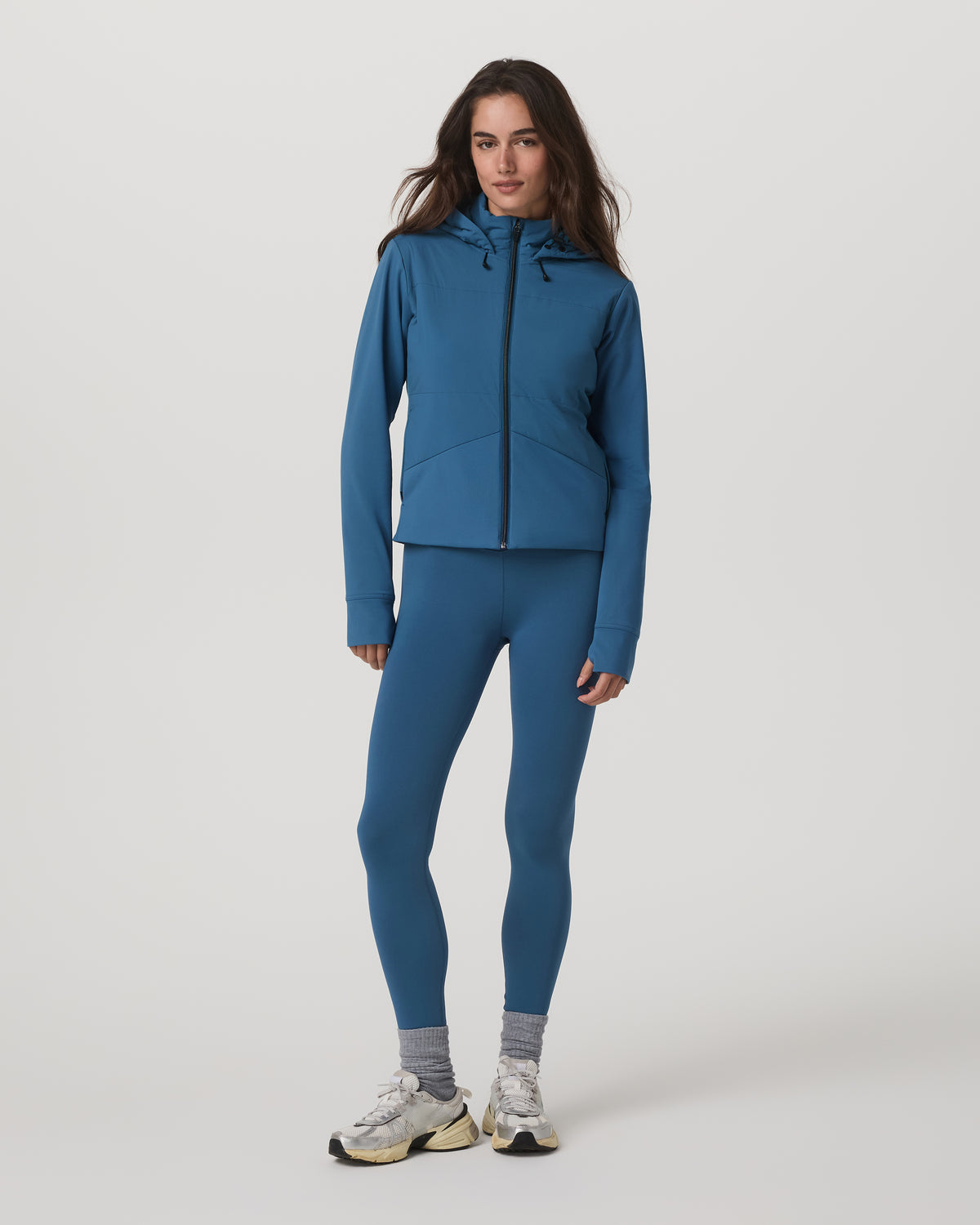 Women Vuori Chilled Out Full Zip Women's Lagoon Training Jacket