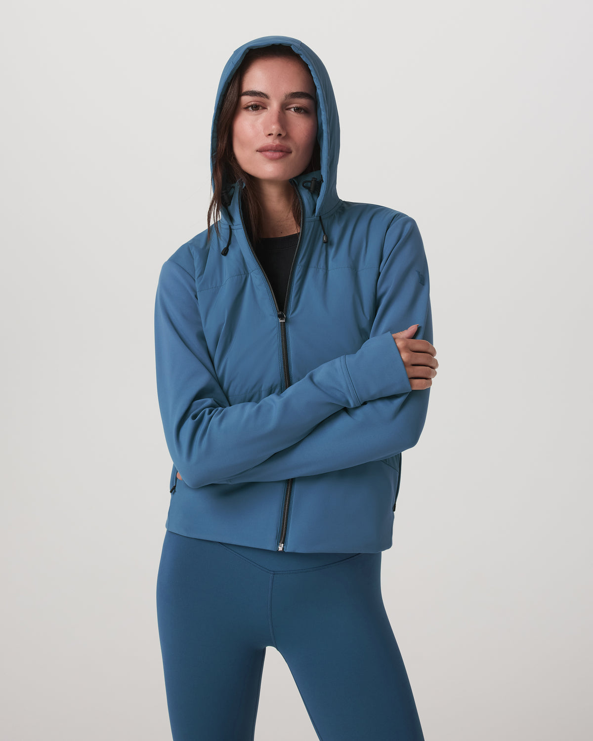 Women Vuori Chilled Out Full Zip Women's Lagoon Training Jacket