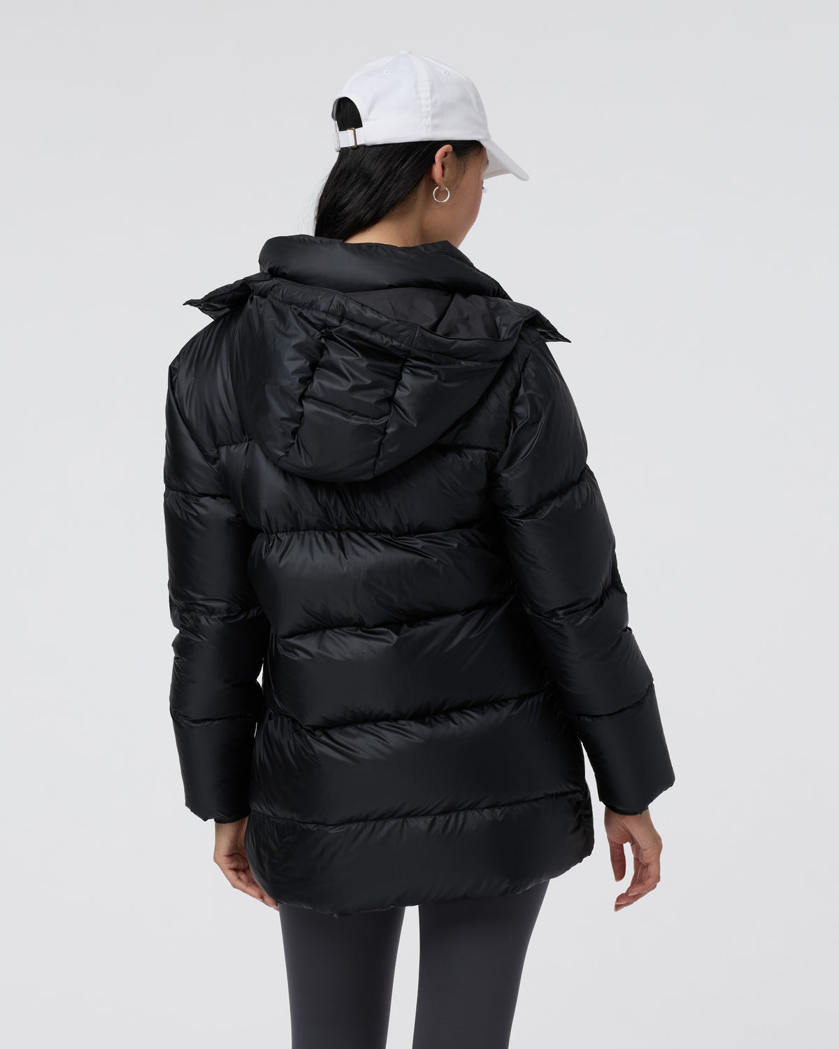 Women Vuori Vail Long Down Jacket Women's Black Jacket