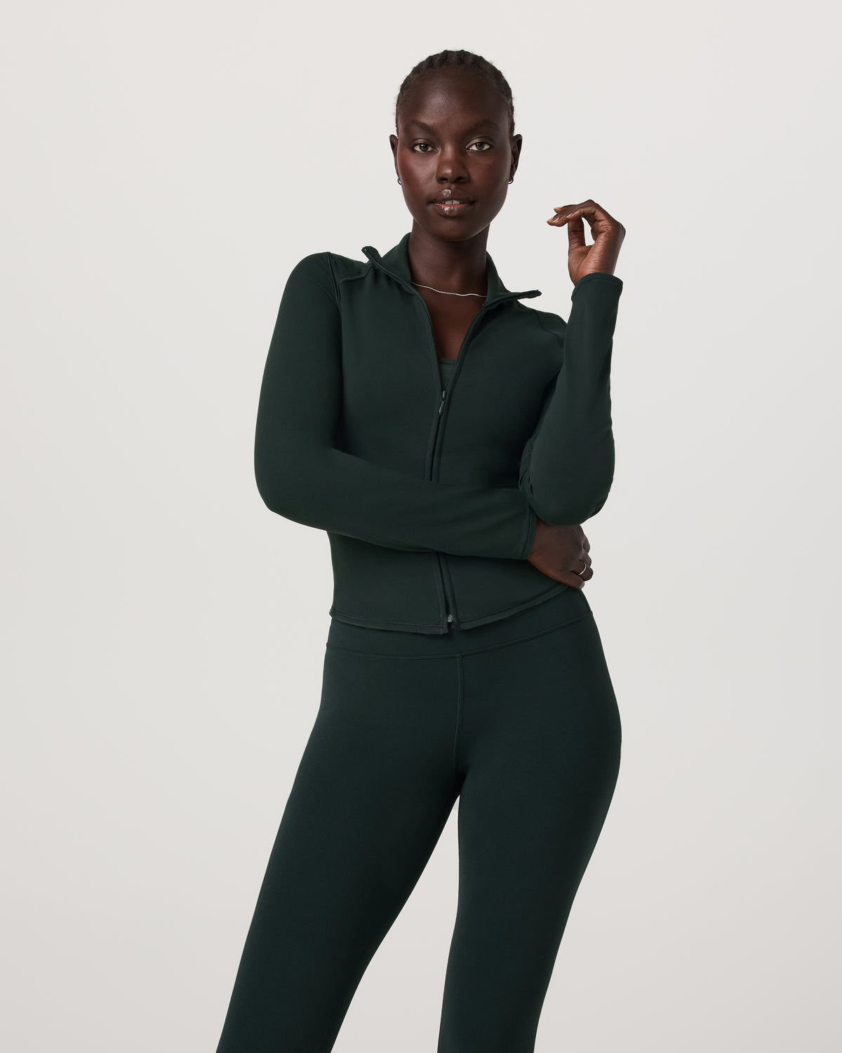 Women|New Vuori Vuori AllTheFeels™ Full Zip Women's Evergreen Jacket