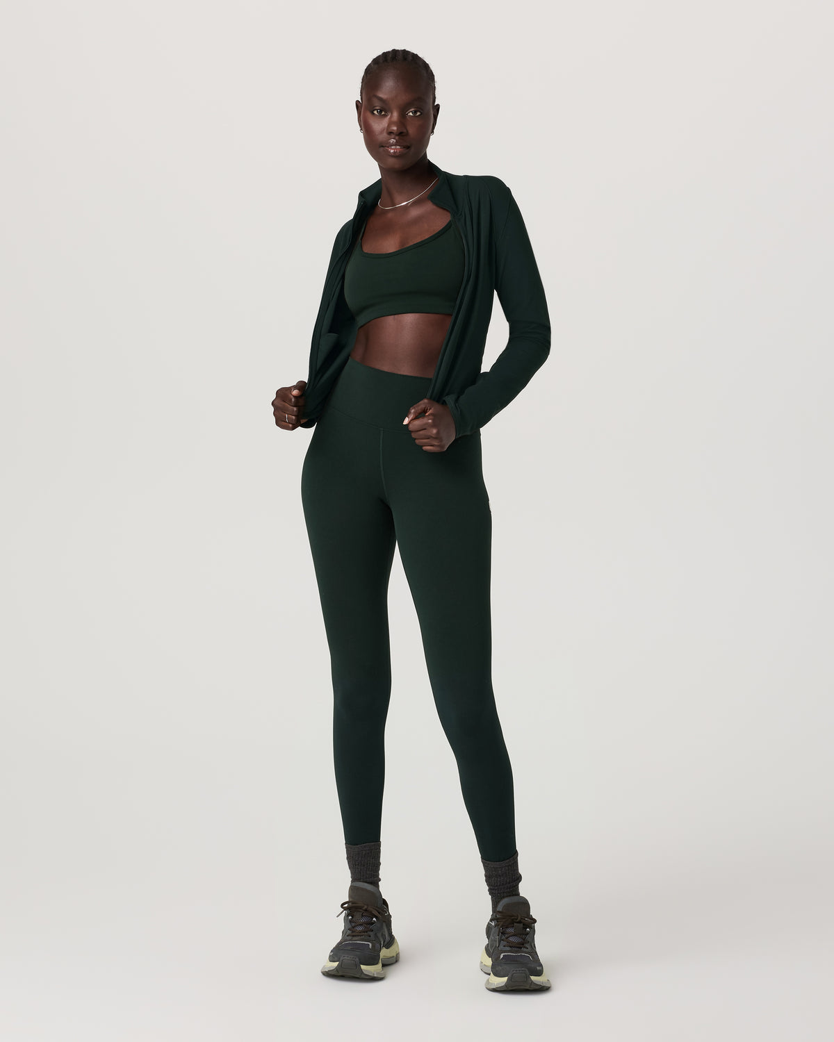 Women|New Vuori Vuori AllTheFeels™ Full Zip Women's Evergreen Jacket