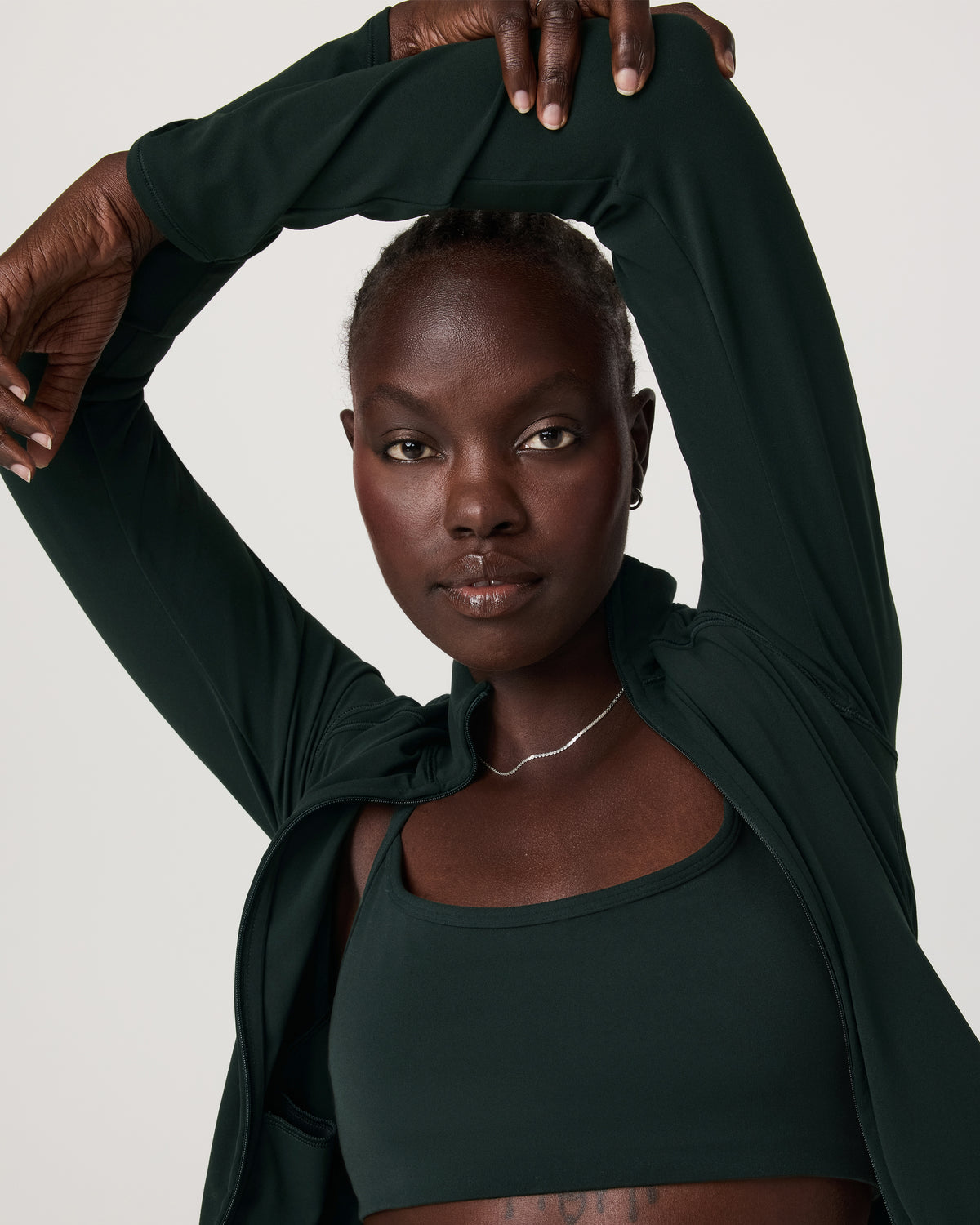 Women|New Vuori Vuori AllTheFeels™ Full Zip Women's Evergreen Jacket