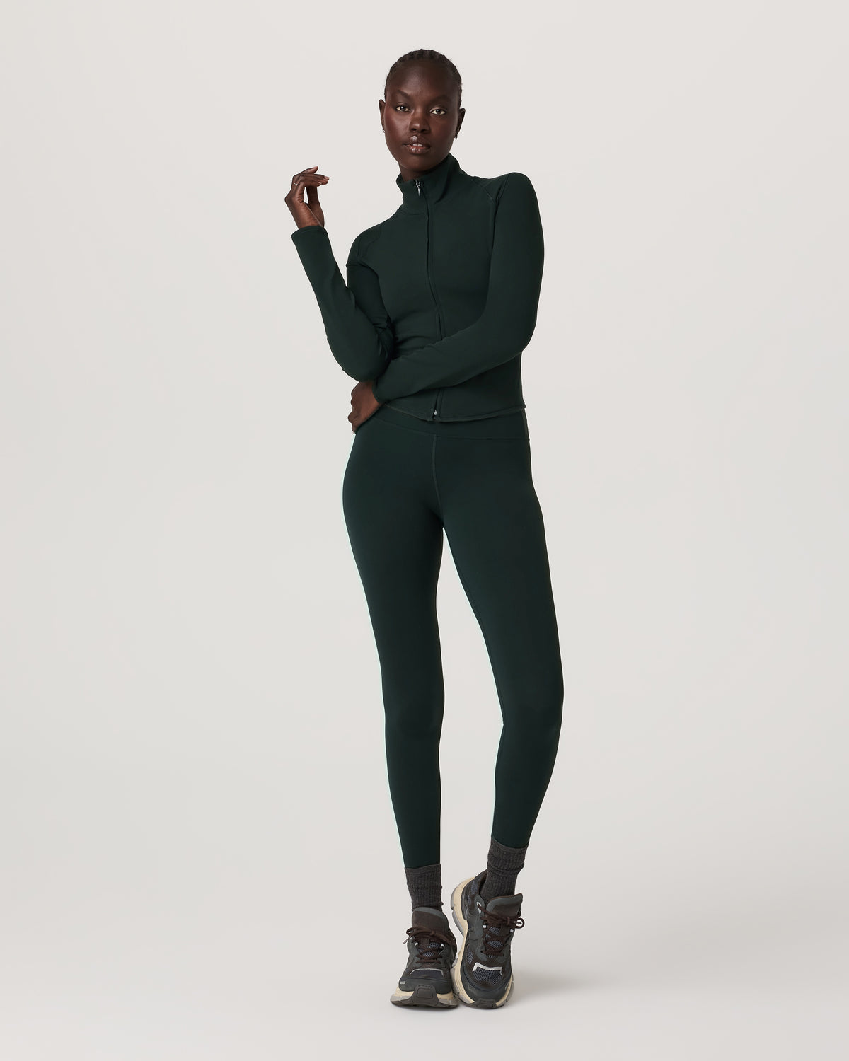Women|New Vuori Vuori AllTheFeels™ Full Zip Women's Evergreen Jacket
