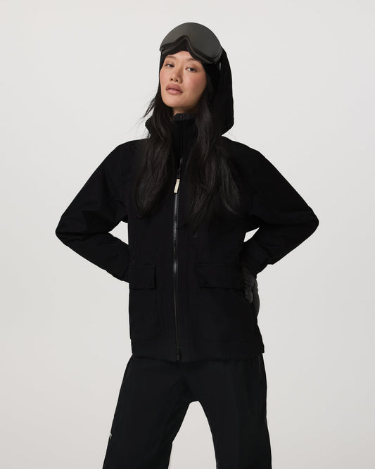 Women Vuori Women's Taika Snow Shell Black Ski/Board Jacket