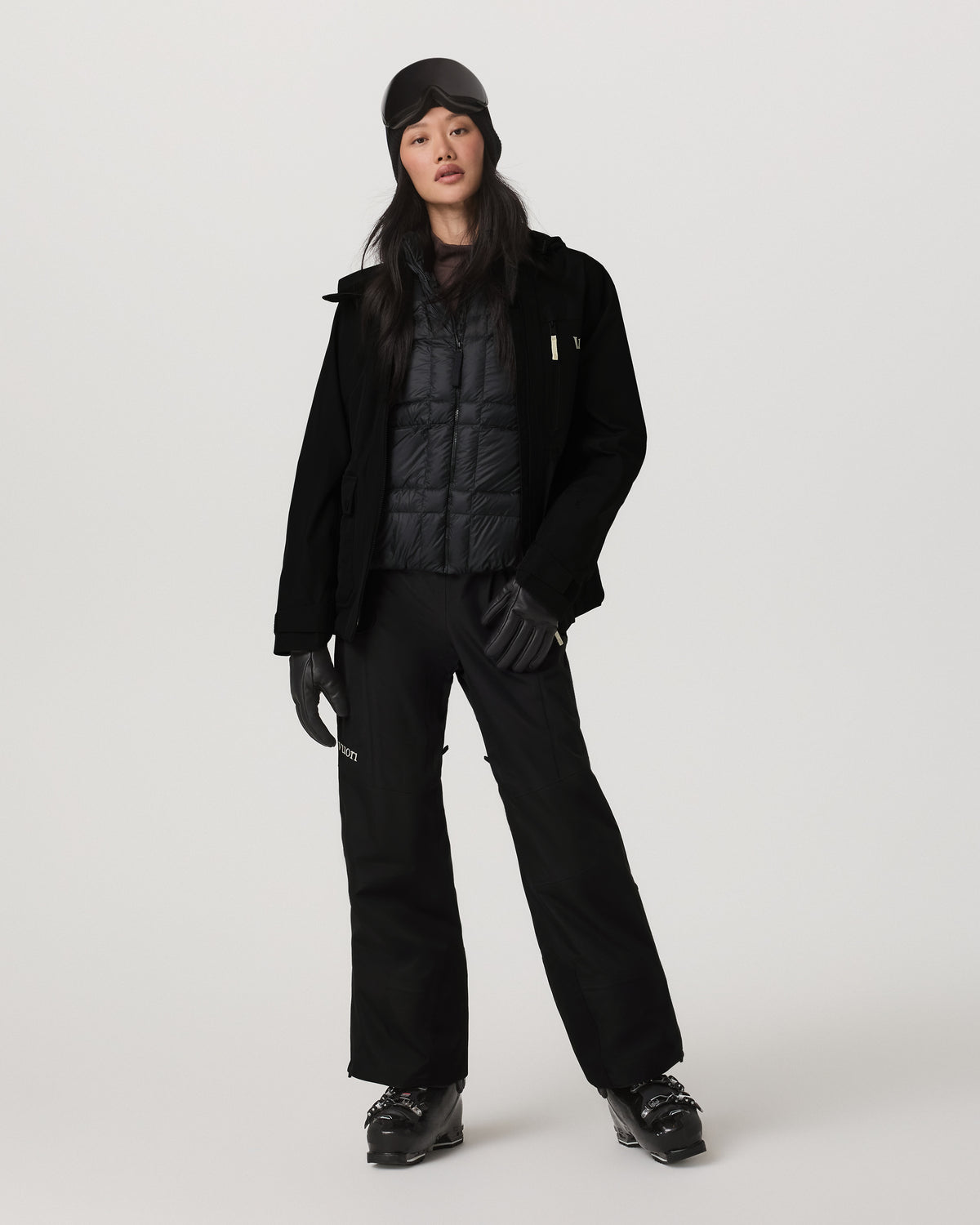 Women Vuori Women's Taika Snow Shell Black Ski/Board Jacket