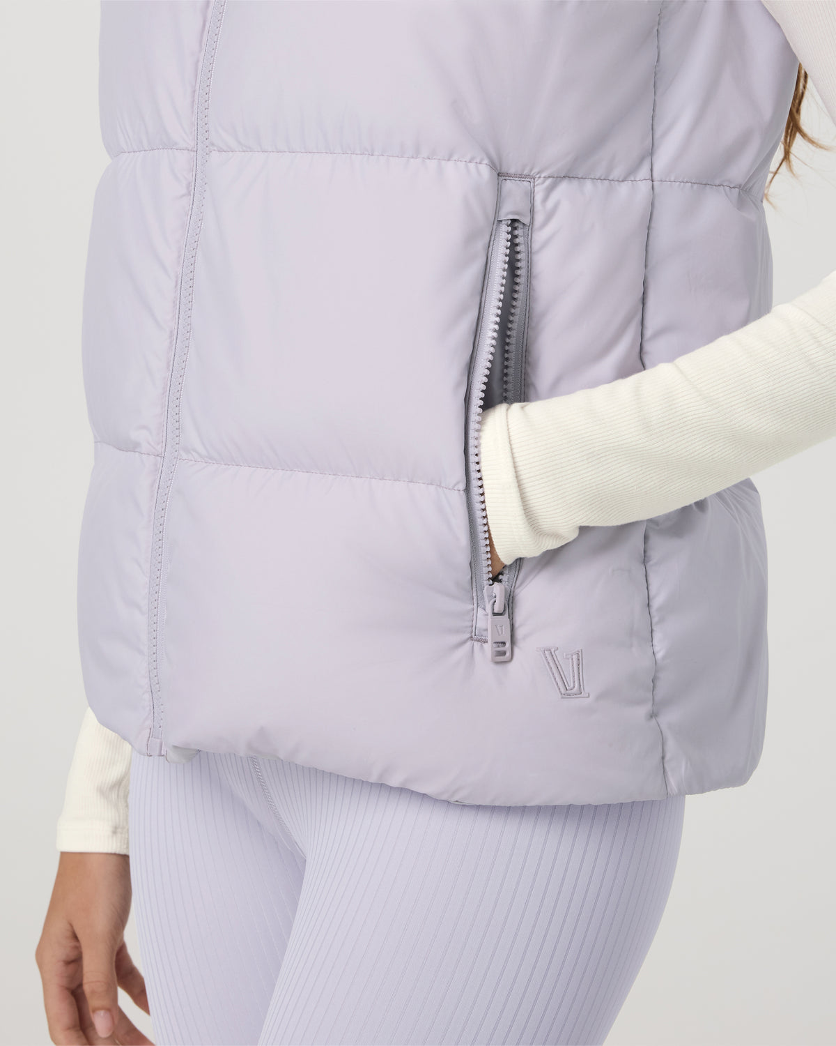 Women|New Vuori Alta Down Vest Women's Lavender Ice Sleeveless Vest