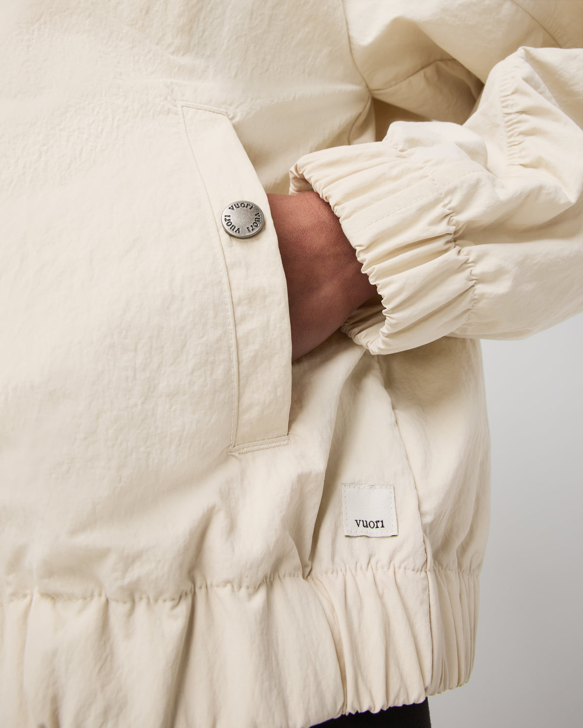 Women|New Vuori Ventana Jacket Women's Bone Transitional Lifestyle Jacket