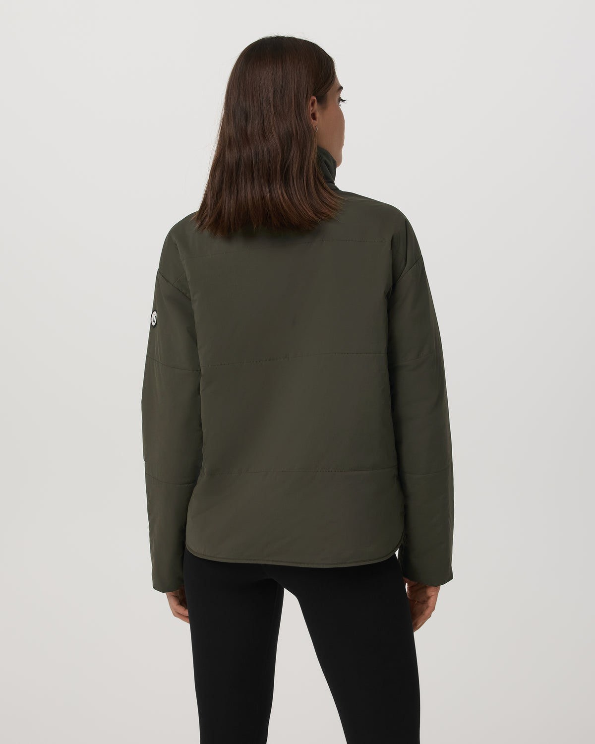 Women Vuori Canyon Insulated Jacket Women's Olive Full-Zip Jacket