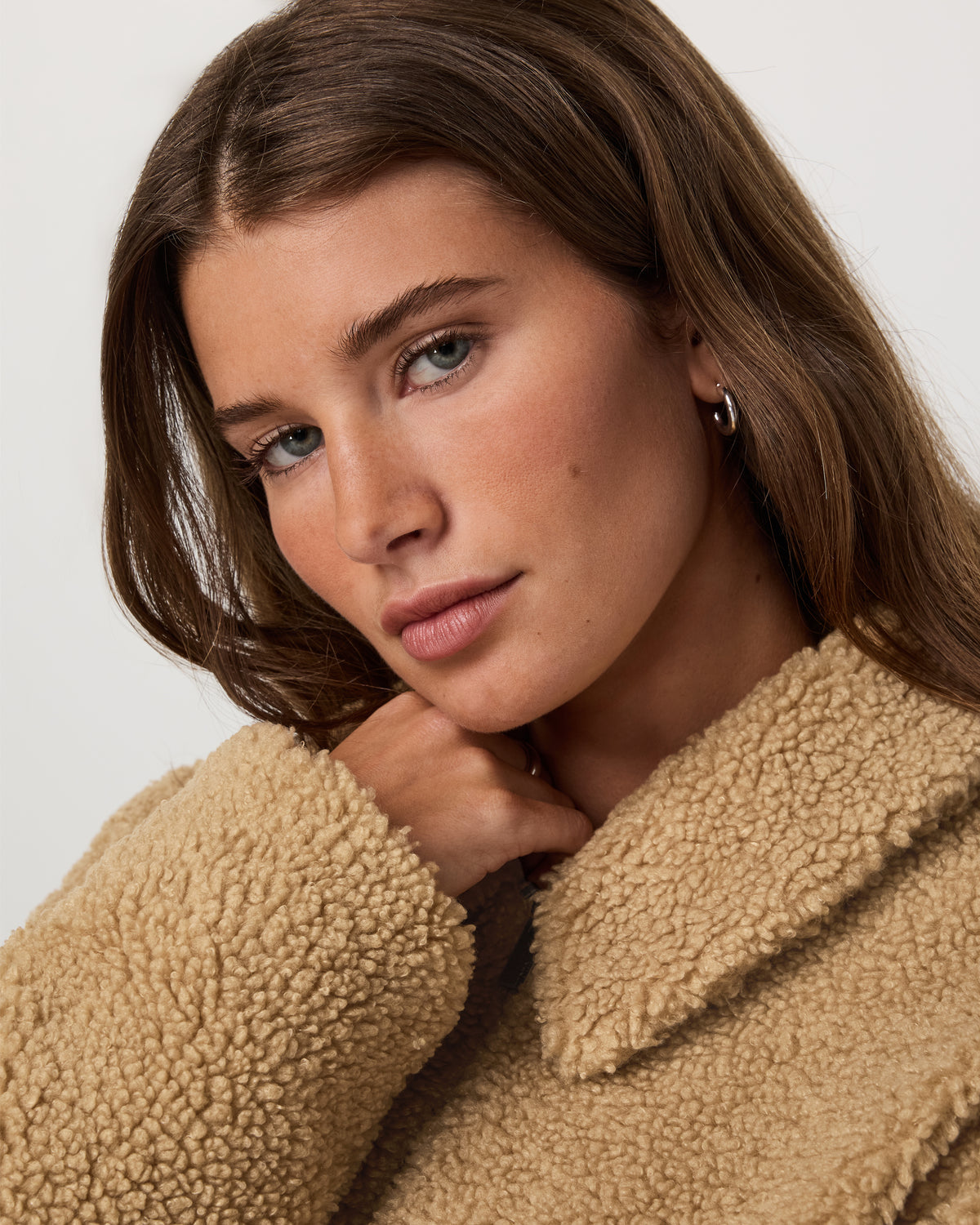 Women Vuori Lou Full Zip Jacket Women's Butterscotch Fleece Jacket