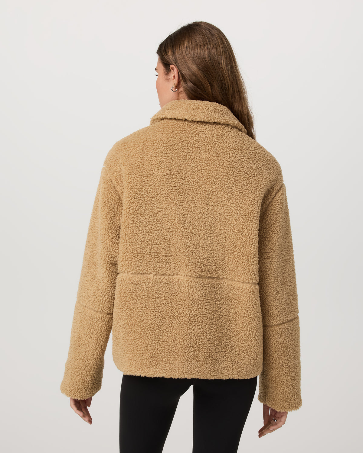 Women Vuori Lou Full Zip Jacket Women's Butterscotch Fleece Jacket