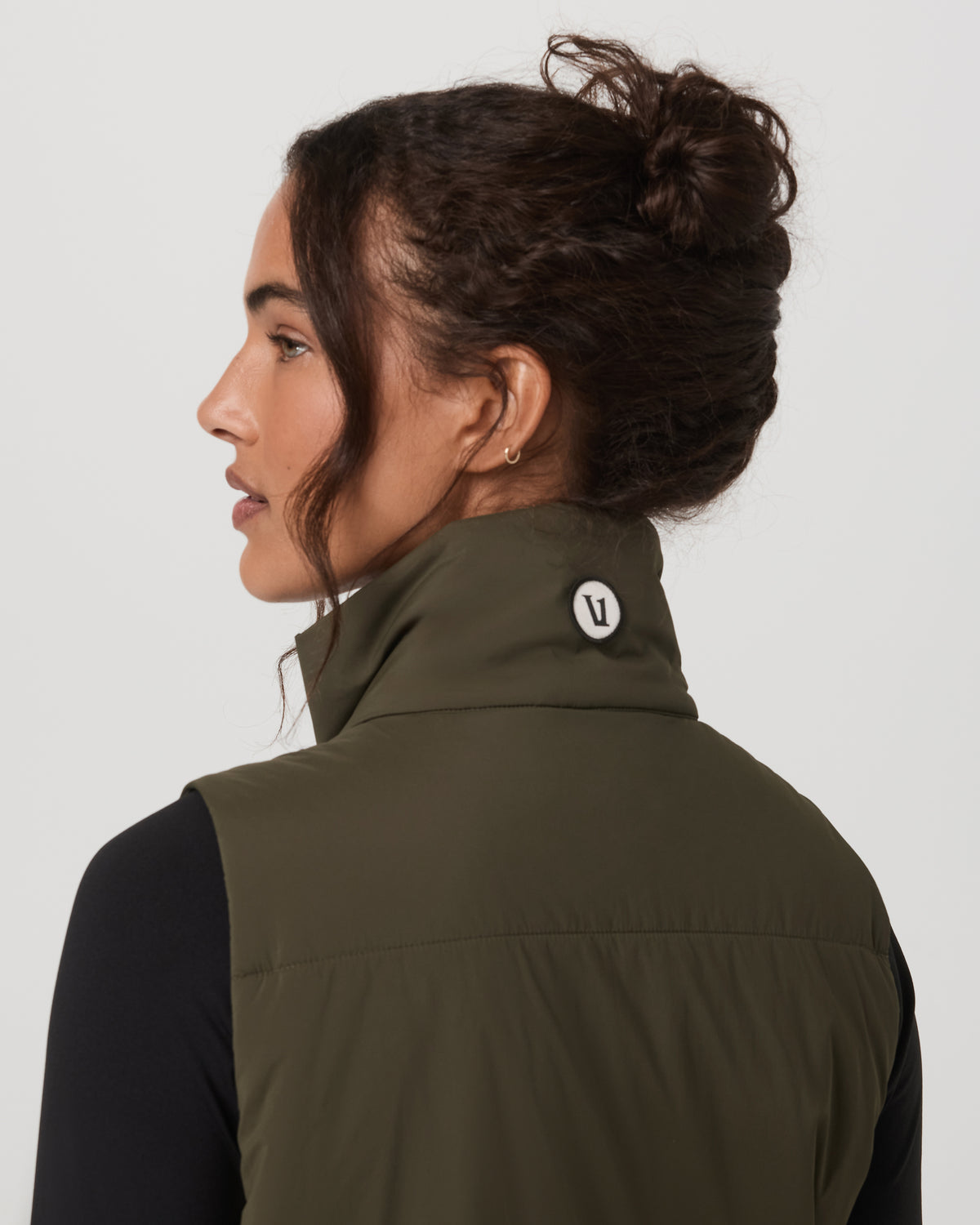 Women Vuori Canyon Insulated Vest Women's Olive Lightweight Vest