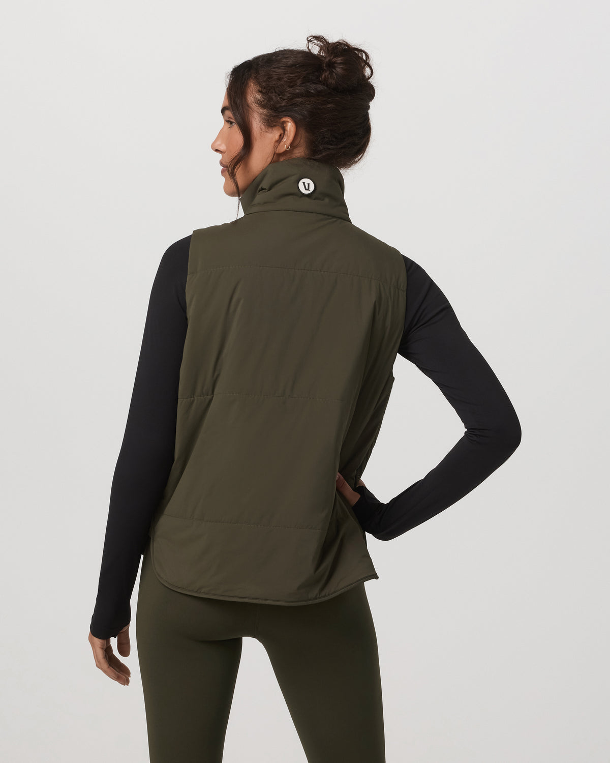 Women Vuori Canyon Insulated Vest Women's Olive Lightweight Vest