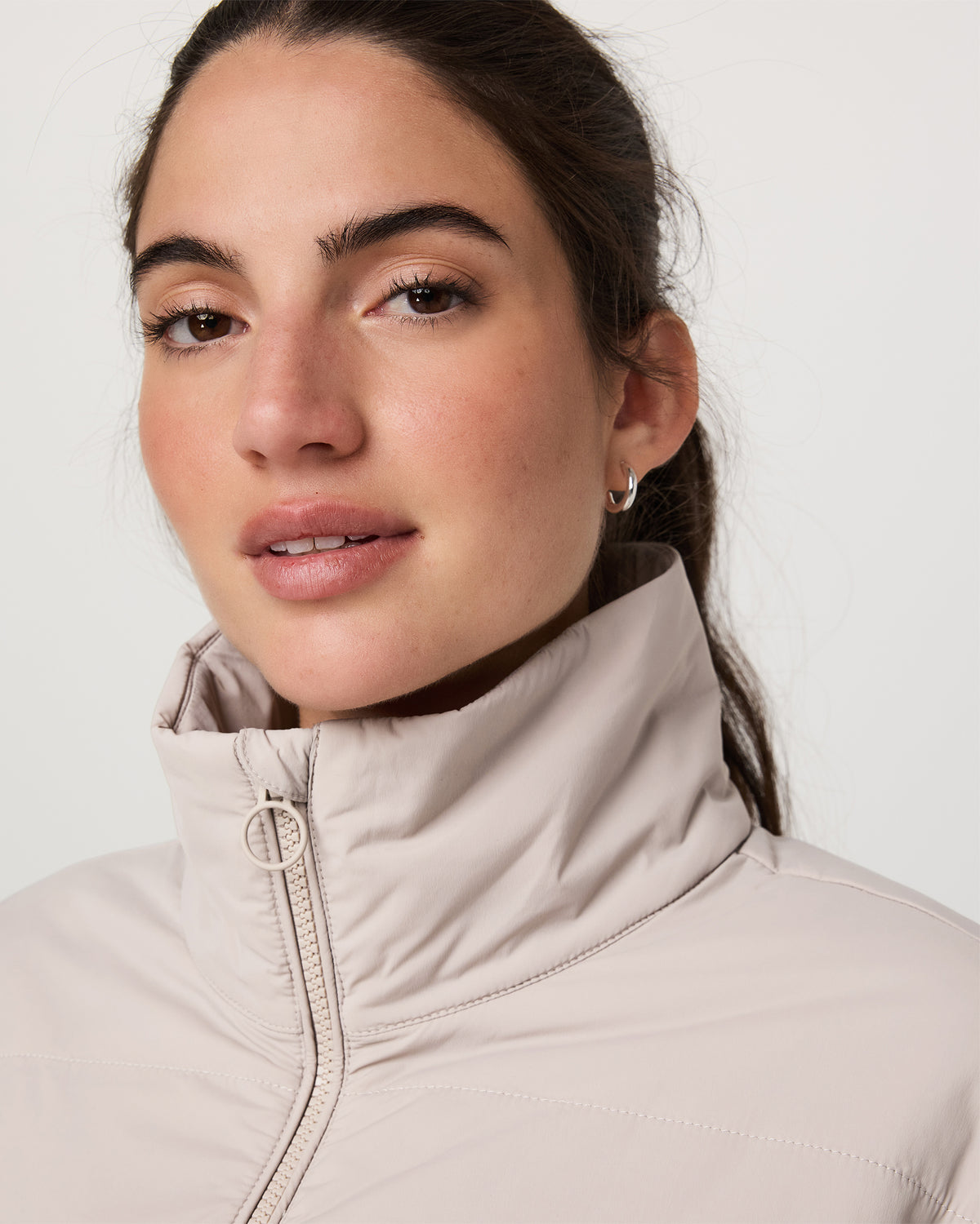 Women Vuori Canyon Insulated Jacket Women's Pumice Full-Zip Jacket