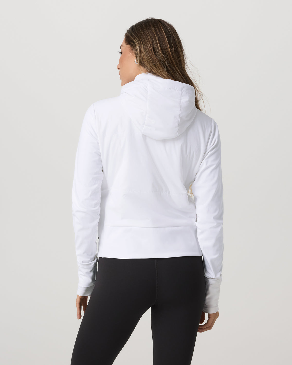 Women Vuori Chilled Out Full Zip Women's White Training Jacket