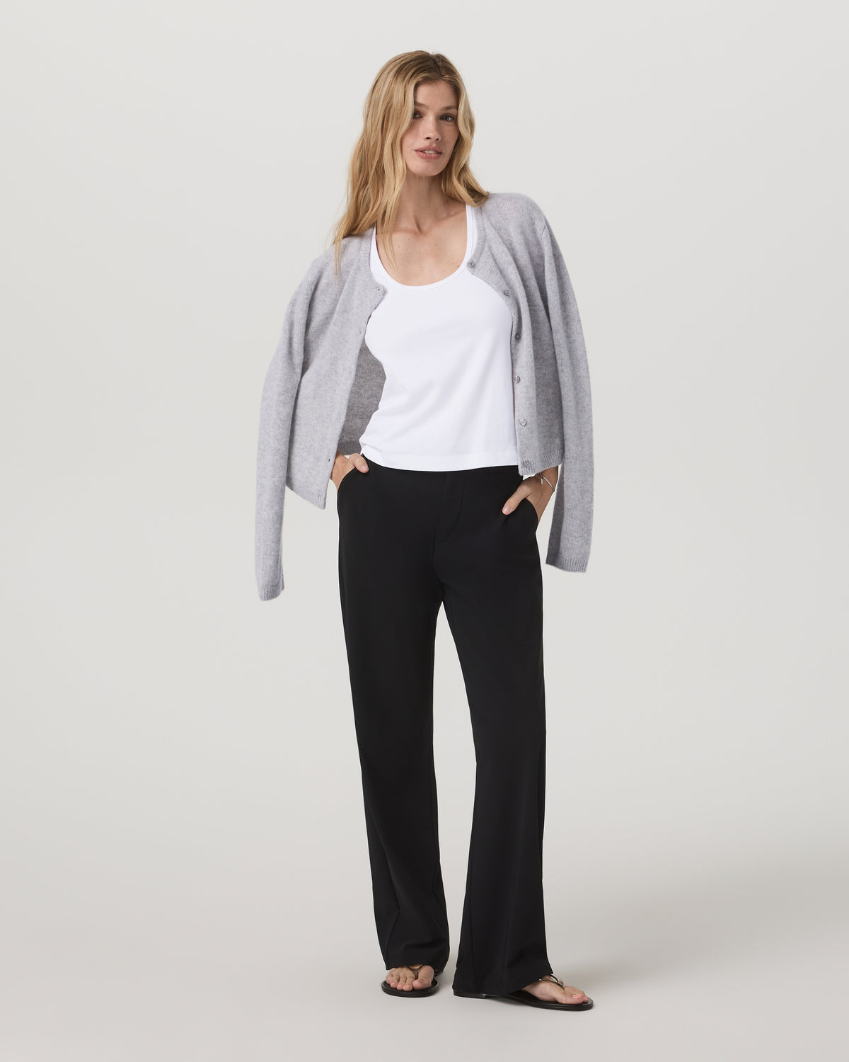 Women Vuori Miles Trouser Women's Black Straight Leg Pants
