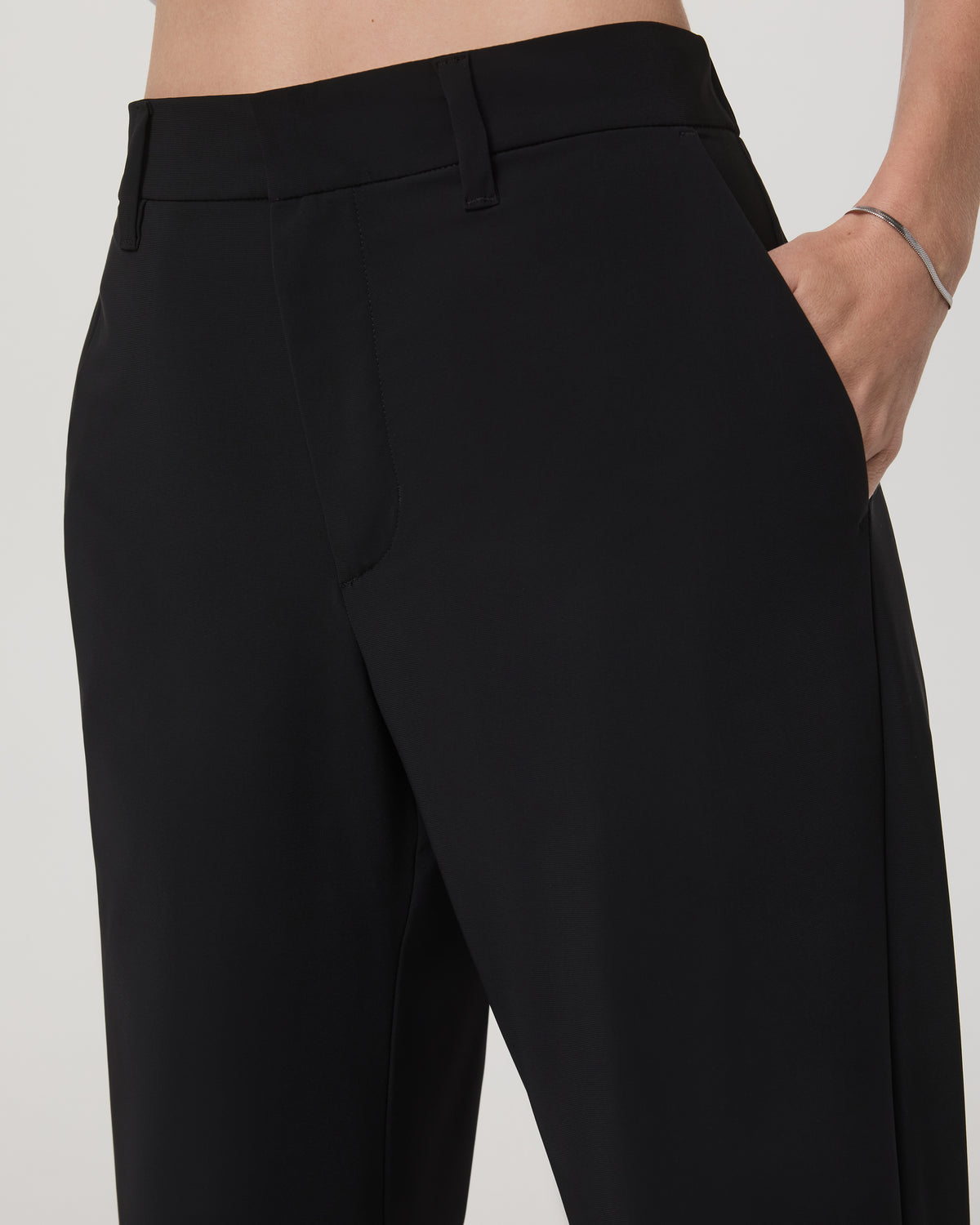 Women Vuori Miles Trouser Women's Black Straight Leg Pants