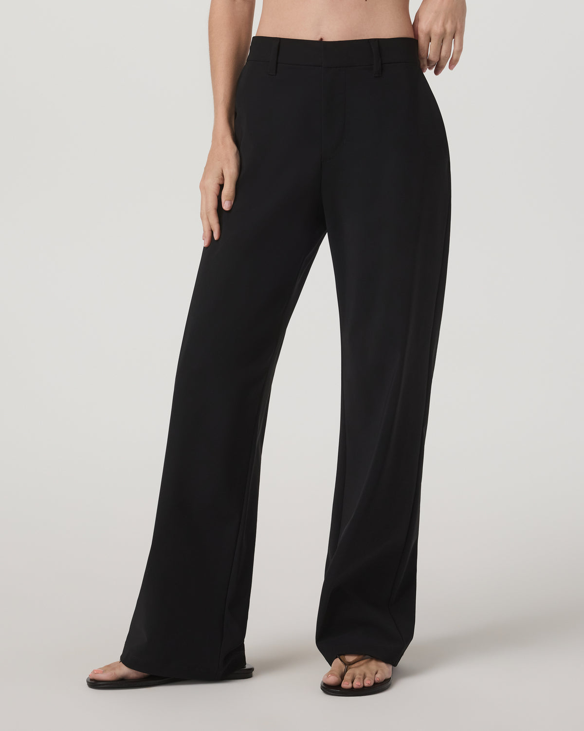 Women Vuori Miles Trouser Women's Black Straight Leg Pants