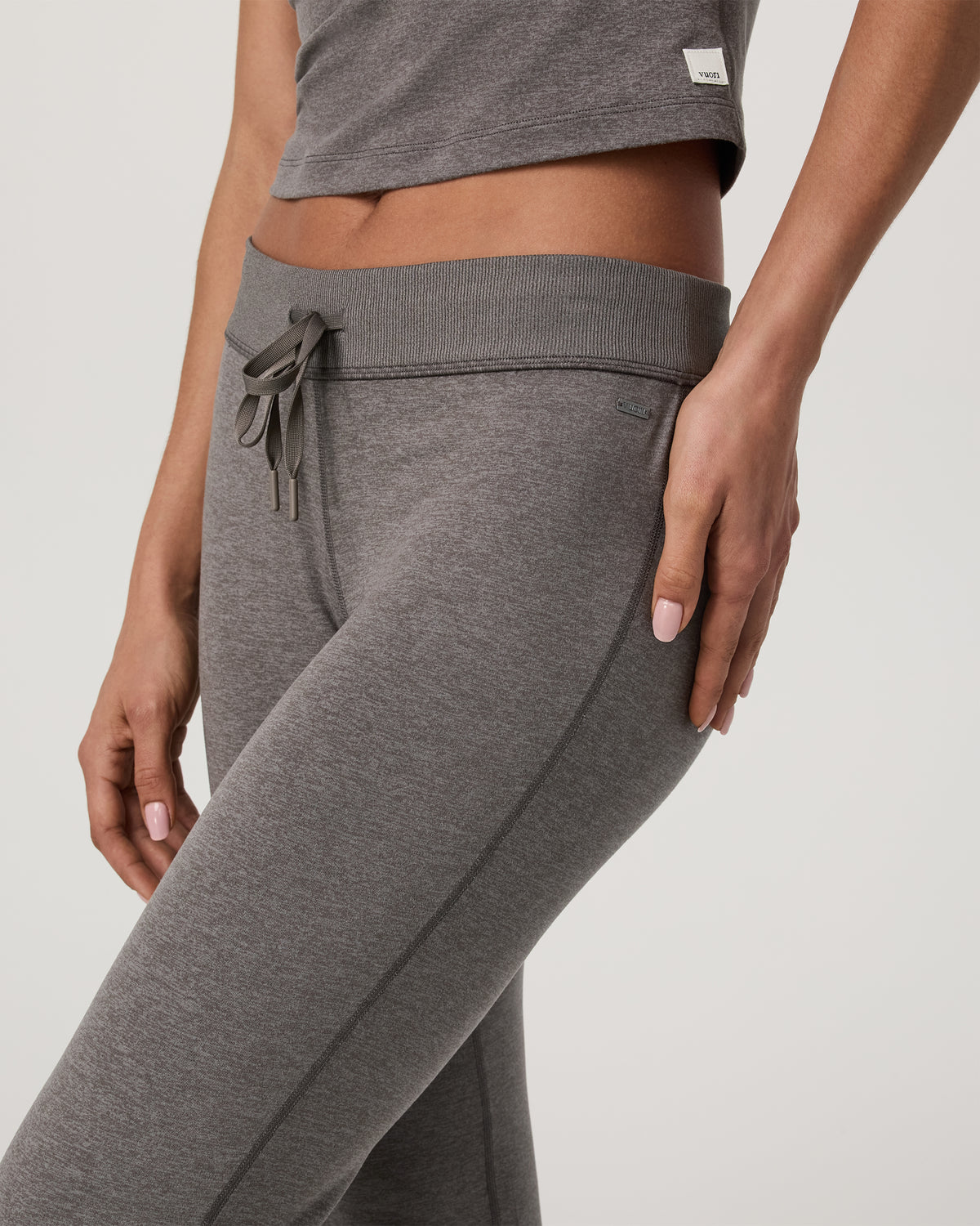 Women Vuori Halo Flare Pant Women's Chia Heather Pants