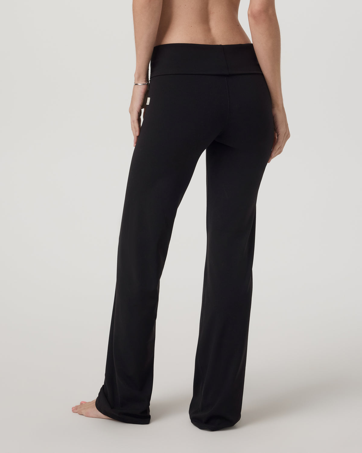 Women Vuori Vuori AllTheFeels™ Foldover Pant Women's Black Pants