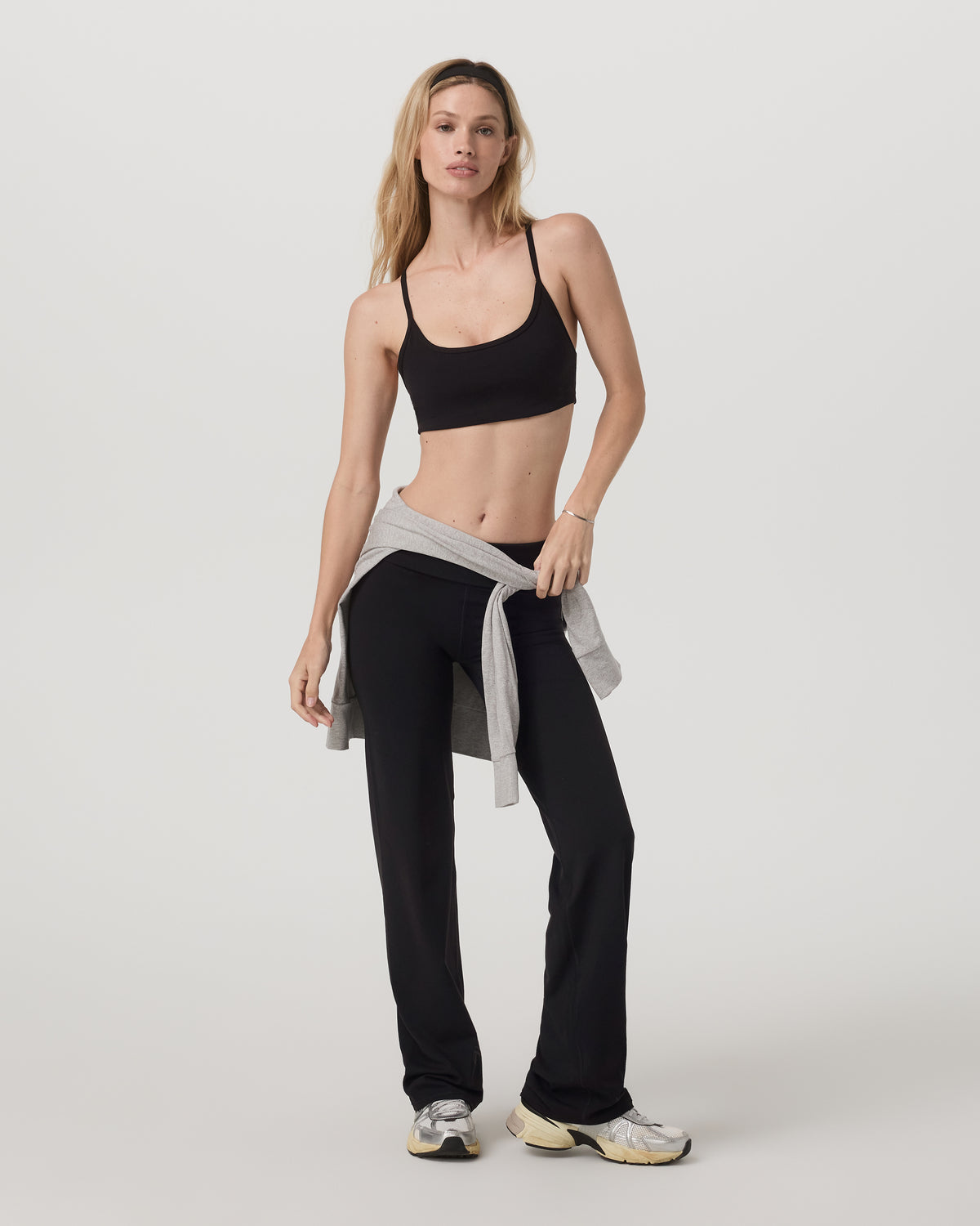 Women Vuori Vuori AllTheFeels™ Foldover Pant Women's Black Pants