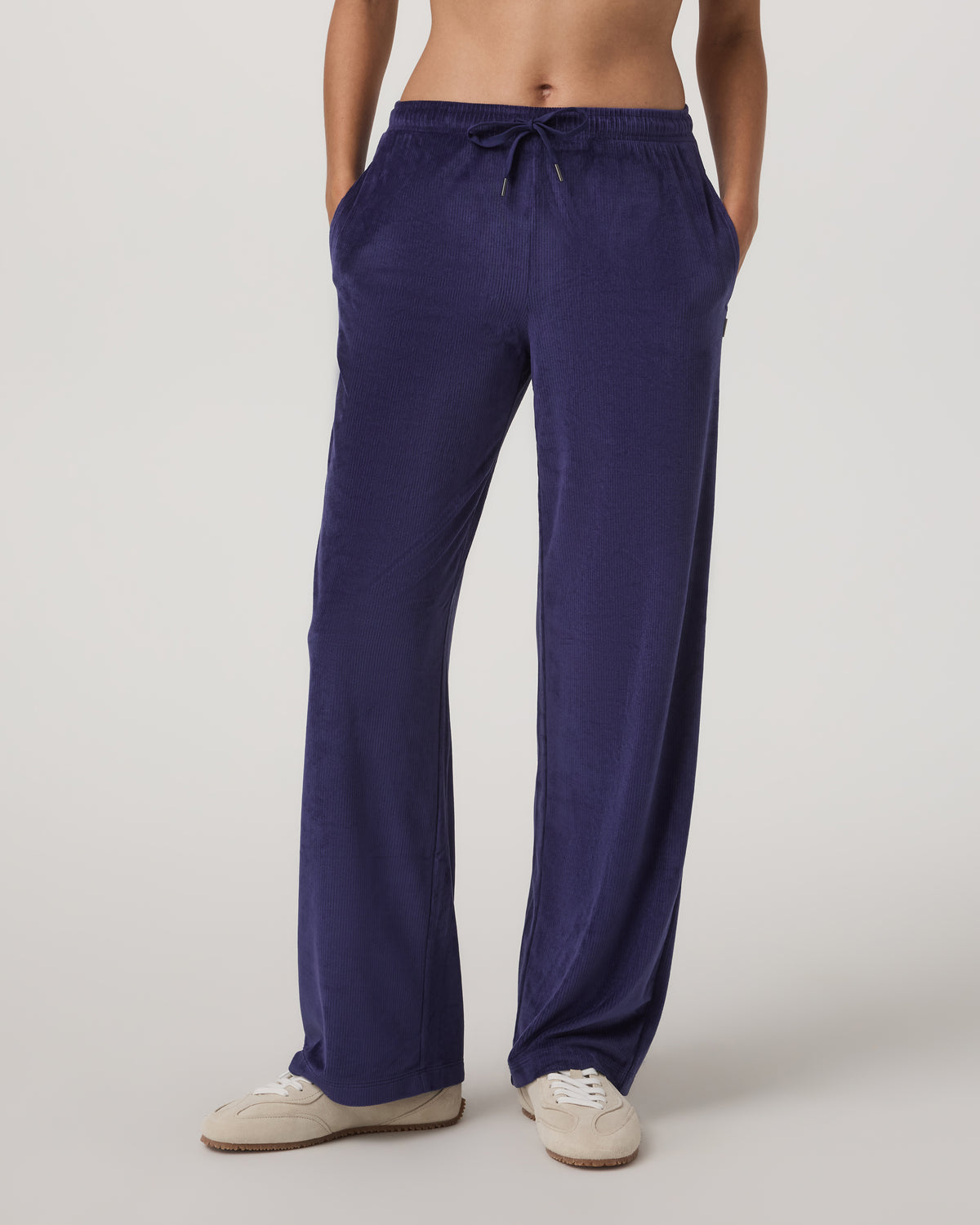 Women Vuori Haven Straight Leg Women's Stellar Sky Pull-On Pants