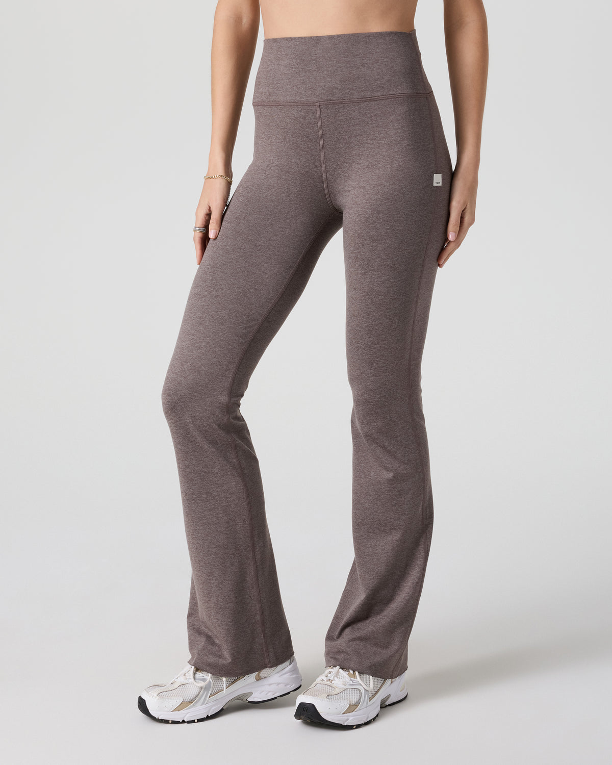 Women Vuori Halo Slim Flare Pant Chia Heather Pants
