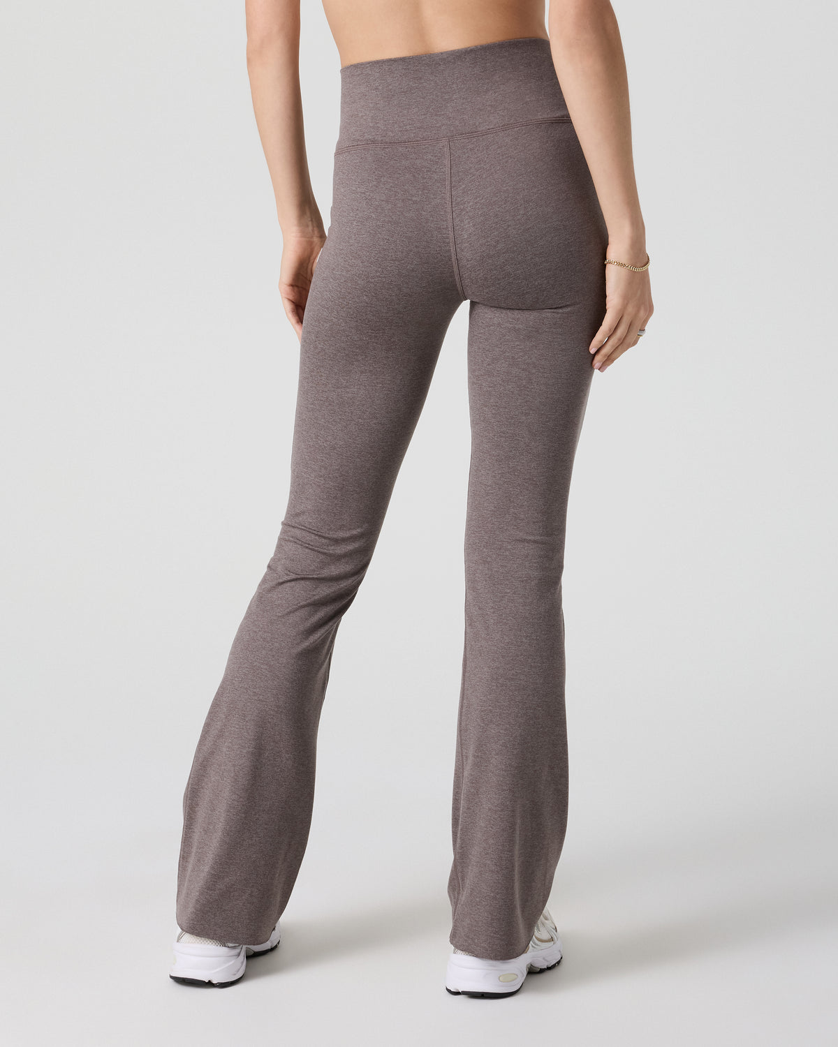 Women Vuori Halo Slim Flare Pant Chia Heather Pants