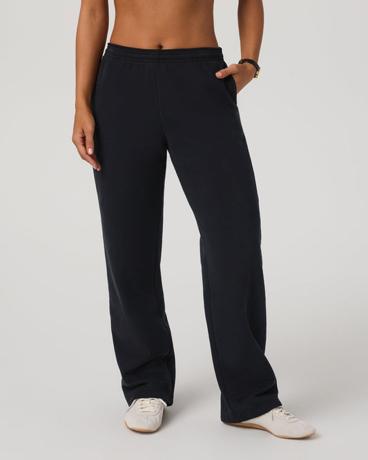 Women Vuori Women's Restore Straight Leg Sweatpant Washed Black