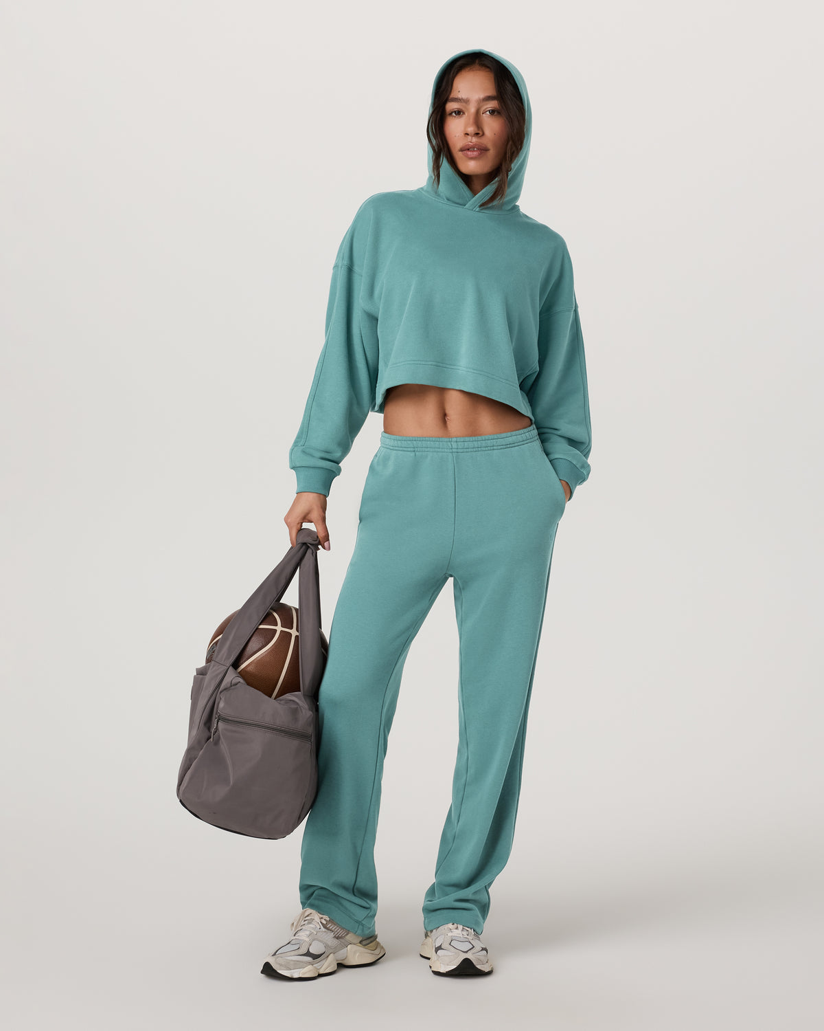Women Vuori Sedona Straight Leg Sweatpant Women's Bluegrass Pants