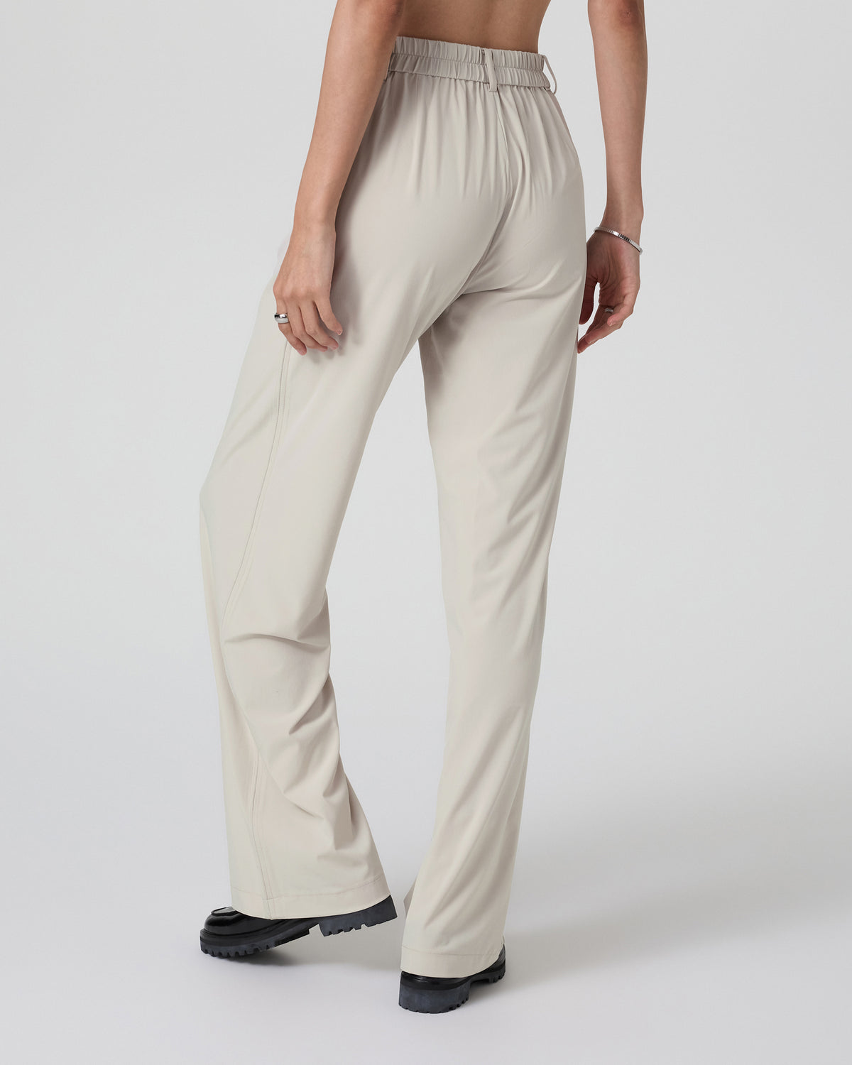 Women Vuori Villa Trouser-Short Mushroom Tailored Pants