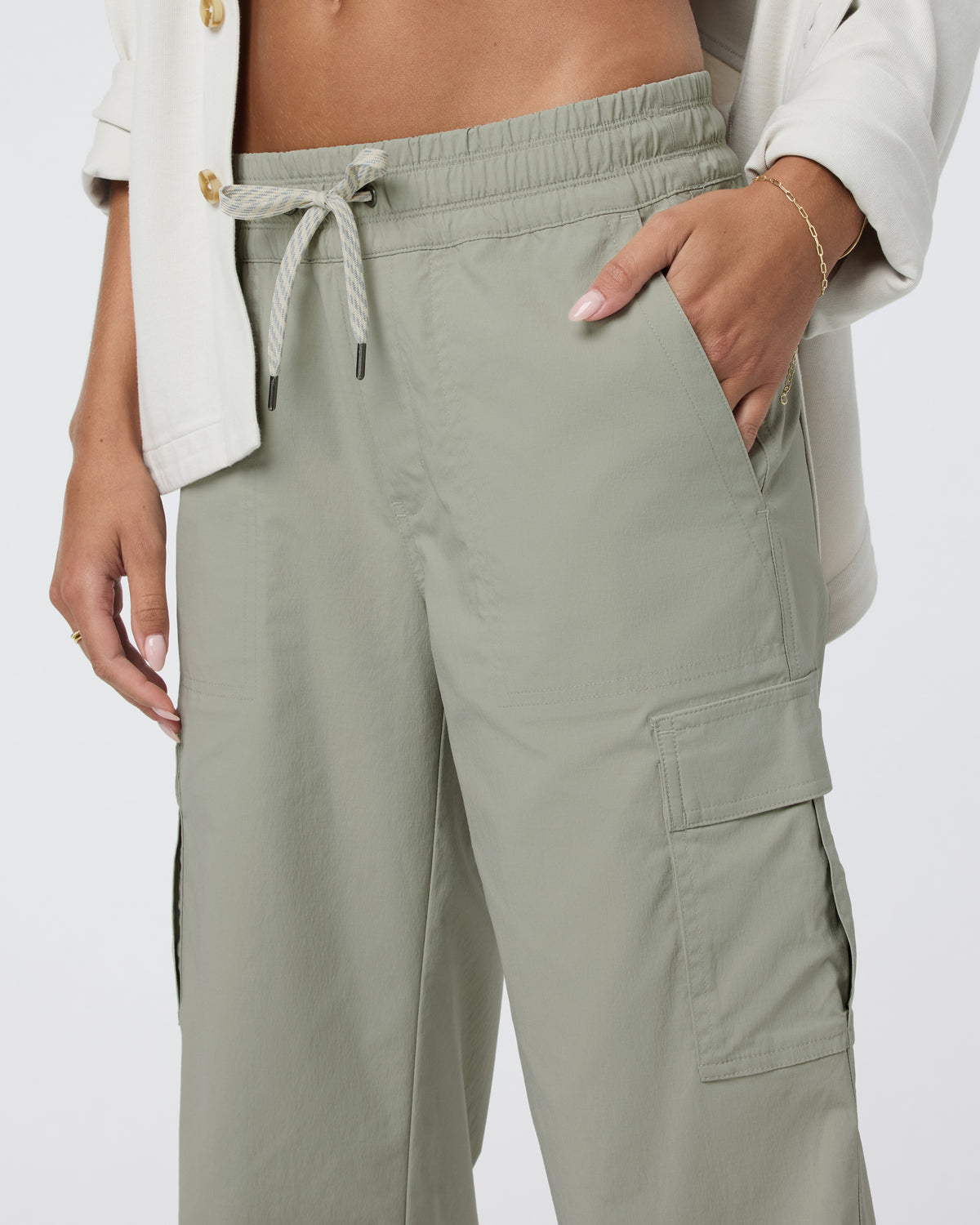 Women Vuori Birch Cargo Pant Women's Talc Pants