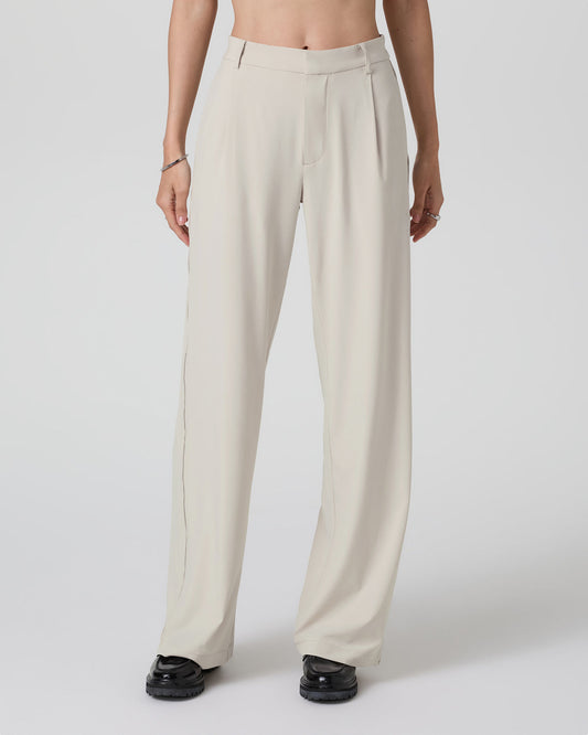 Women Vuori Villa Trouser-Long Mushroom Tailored Pants