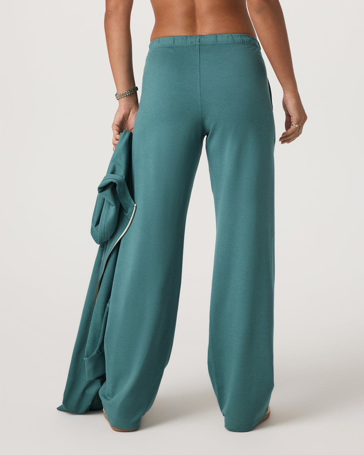 Women Vuori Halo Straight Leg - Long Women's Bluegrass Heather Pant