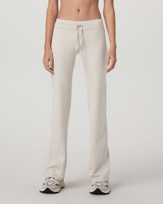 Women Vuori Halo Flare Pant Women's Ecru Heather Pants