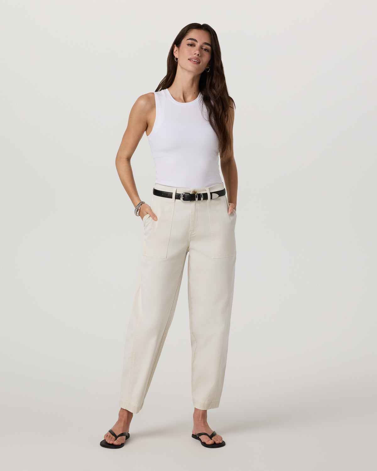 Women Vuori Anza Twill Pant Natural
