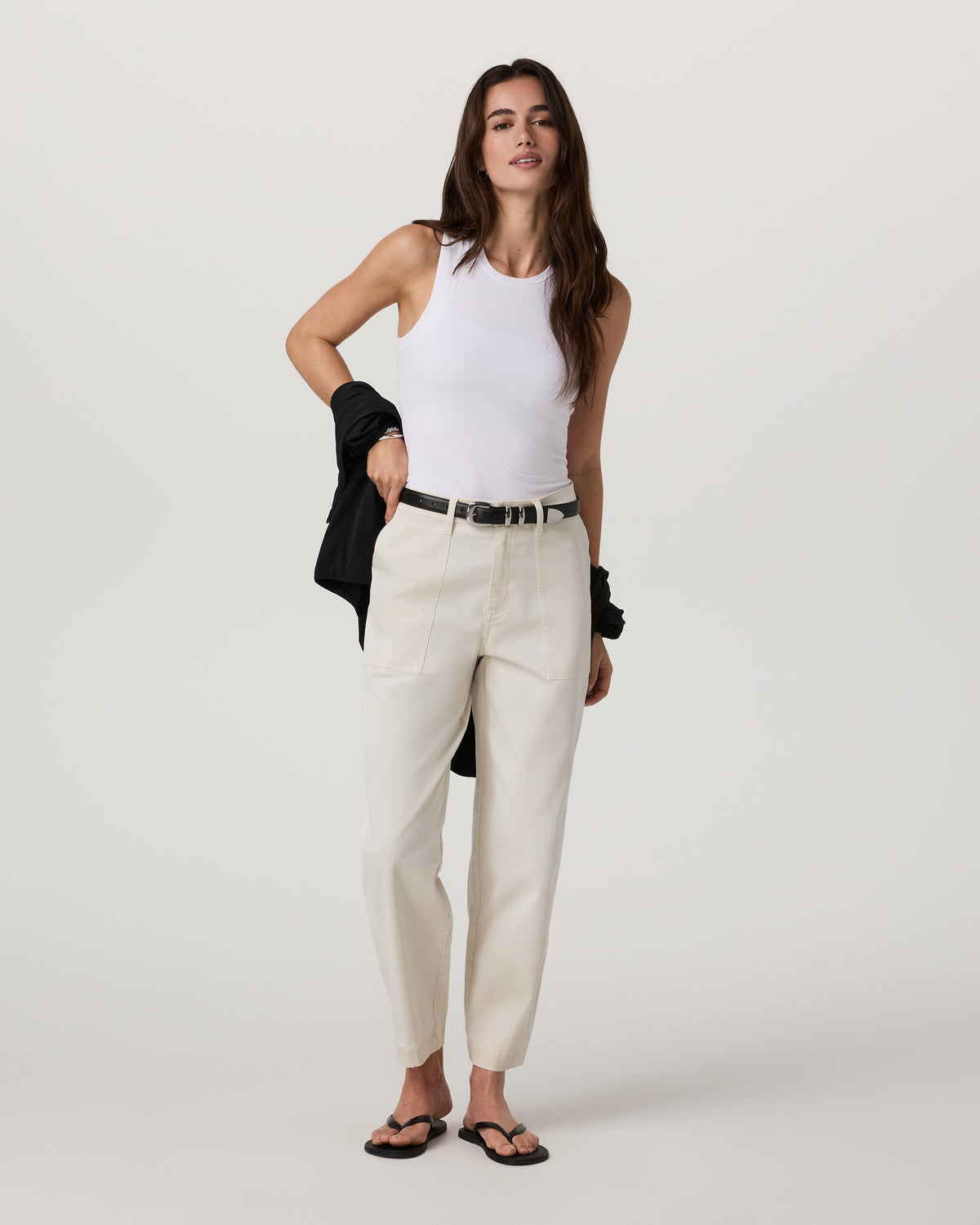 Women Vuori Anza Twill Pant Natural